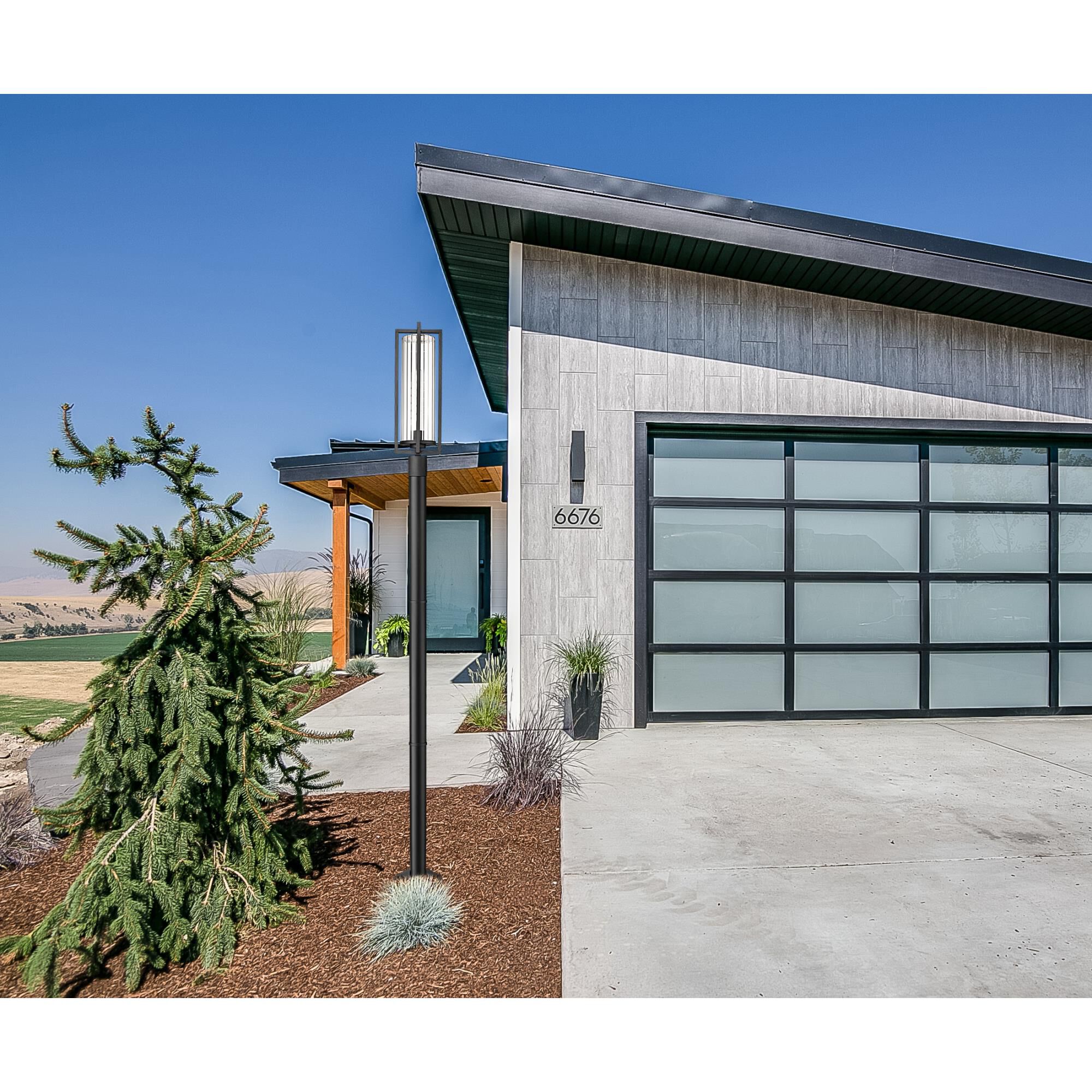 Aura 100 Inch Outdoor Post Lamp by Z Lite