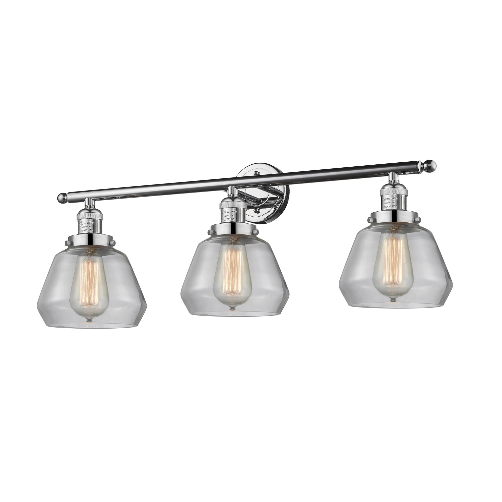 Bruno Marashlian Fulton 30 Inch 3 Light Bath Vanity Light by Innovations Lighting