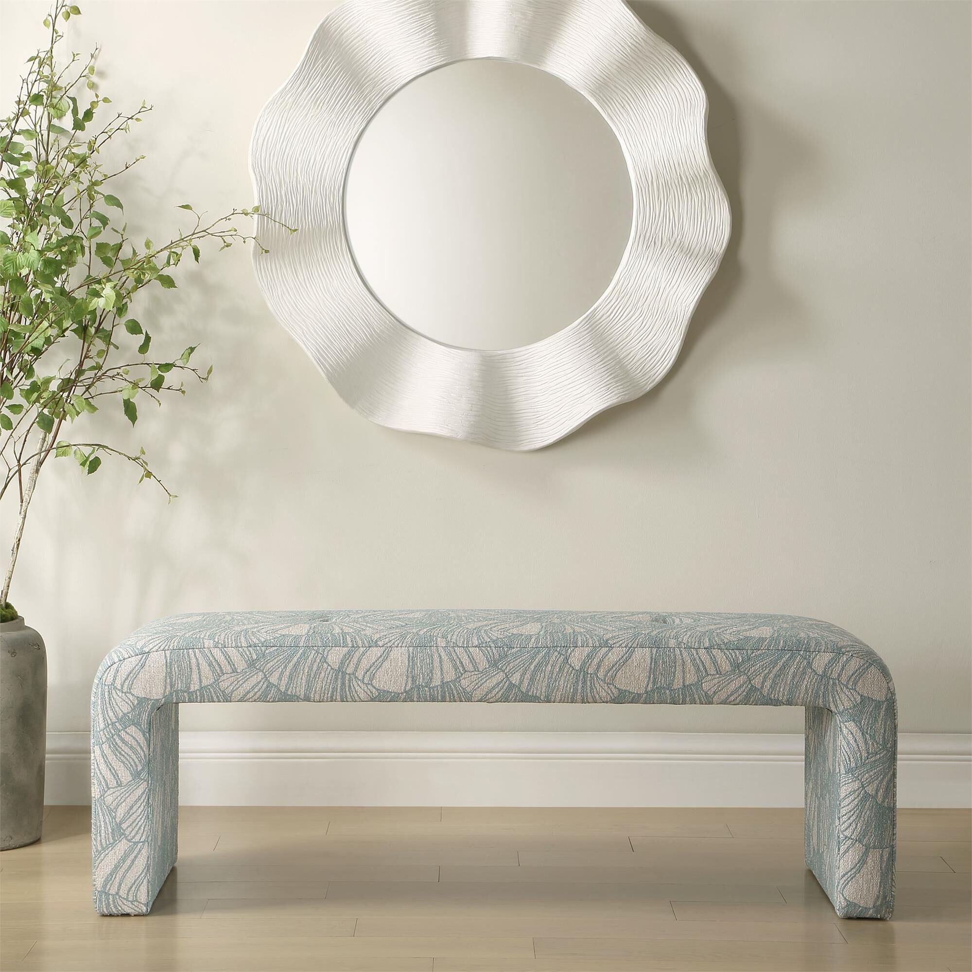 Amie 54 Inch Bench by Uttermost