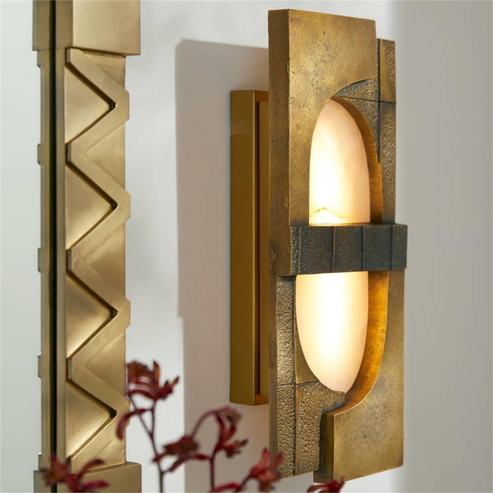 Shown in Antique Brass finish