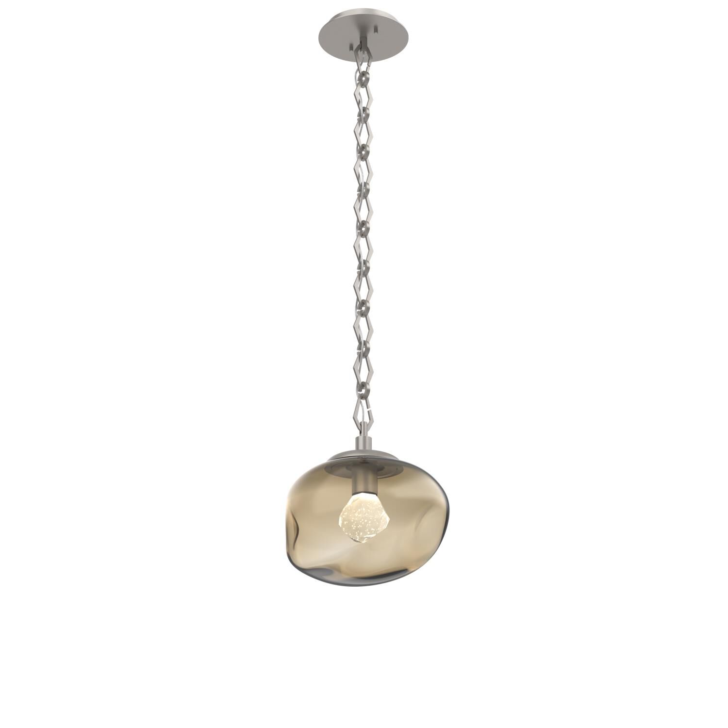 Shown in Beige Silver finish and Bronze with Faceted Gem glass