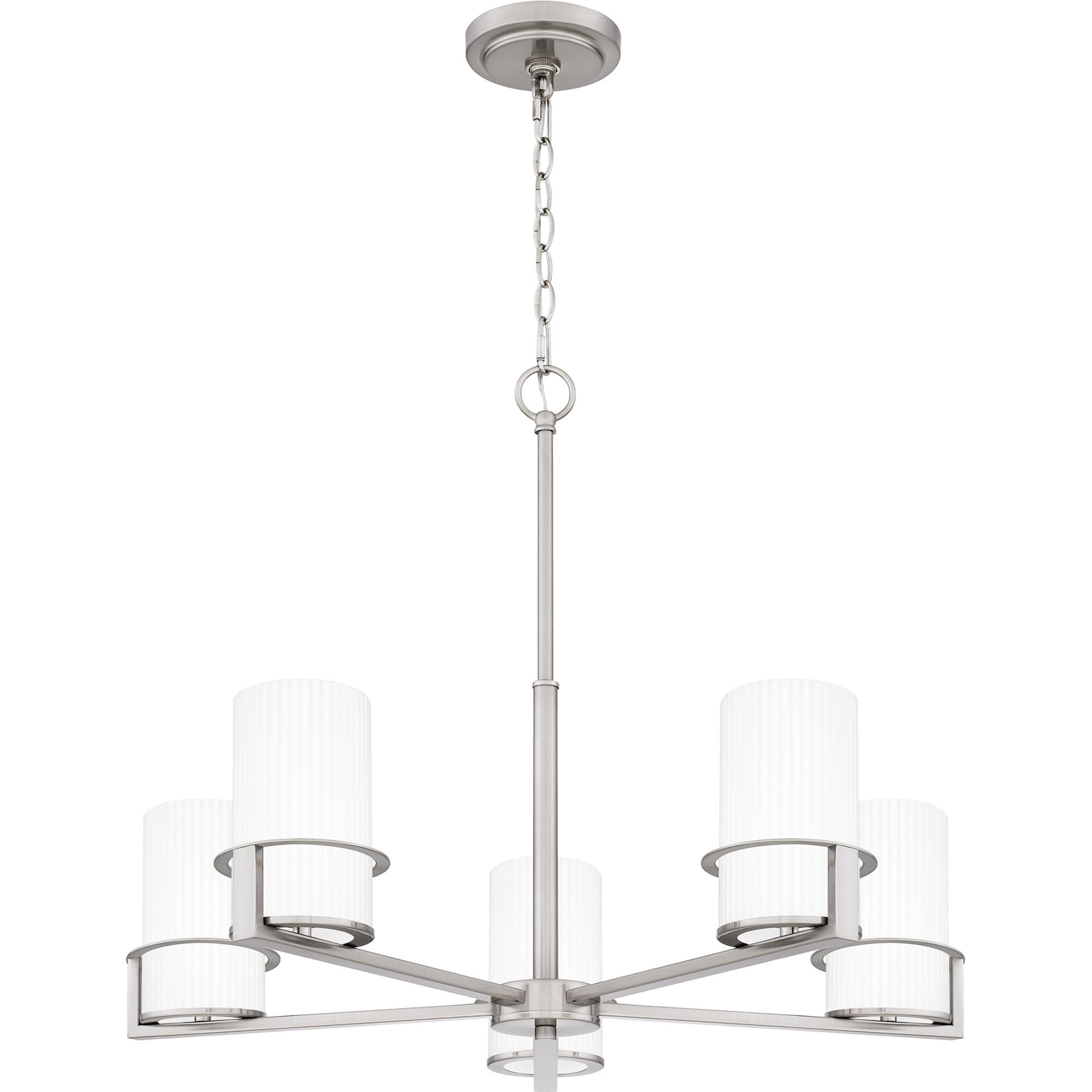Seymour 26.75 Inch 5 Light Chandelier by Quoizel