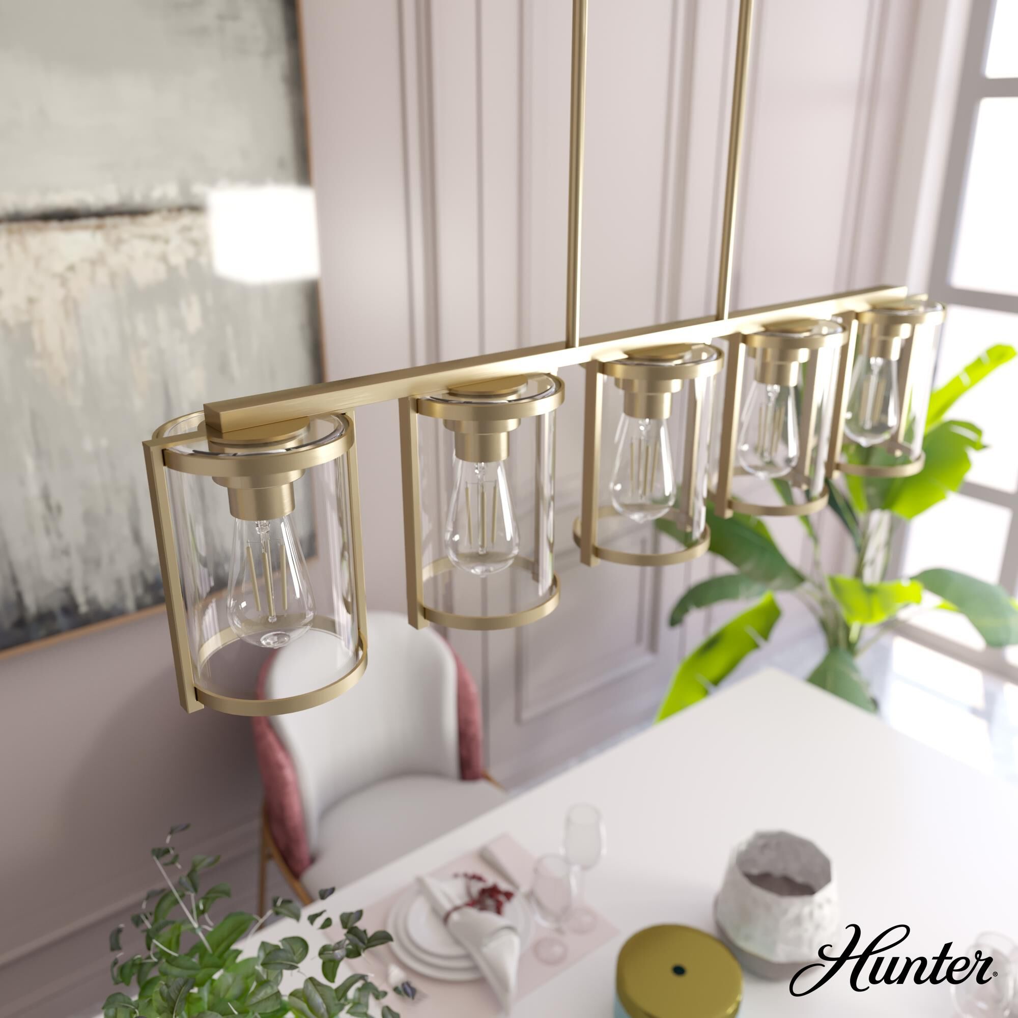 Hunter Fan Devon Park Wall Sconce - Thumbnail 5