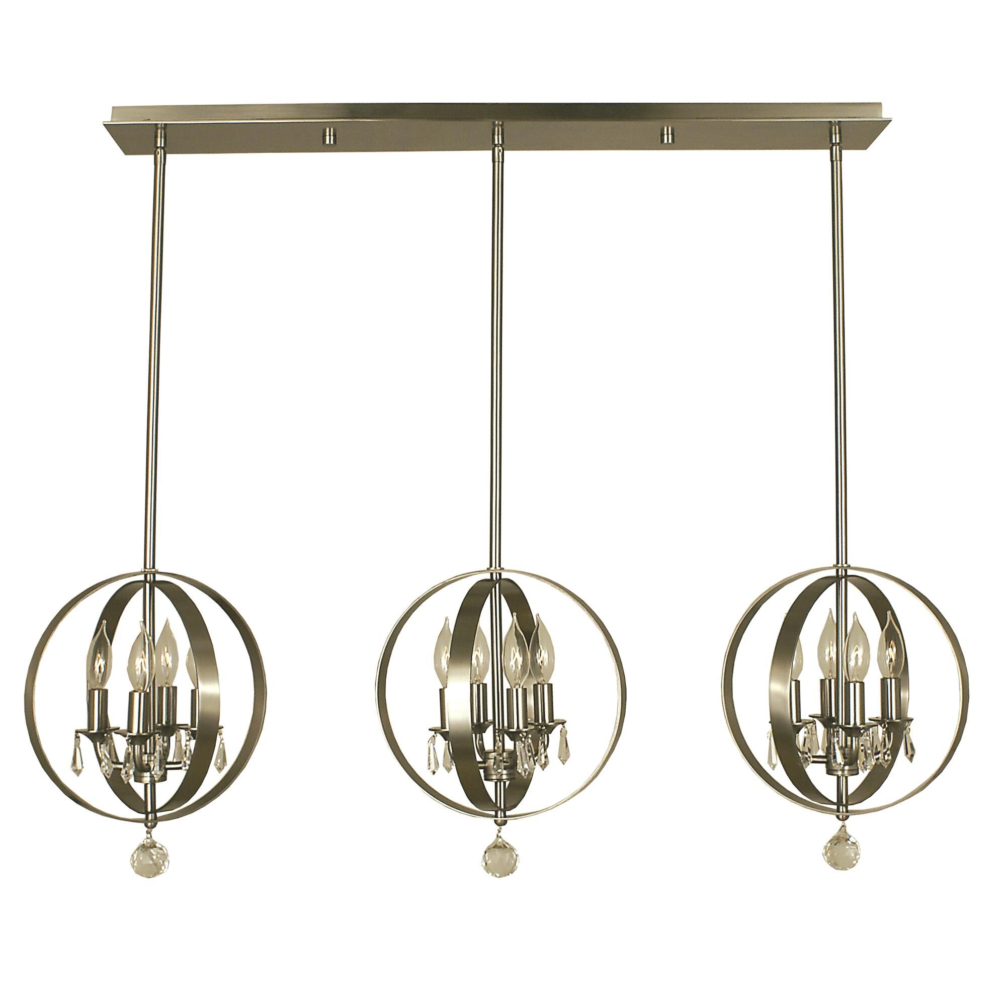 Constellation 42 Inch 12 Light Linear Suspension Light by Framburg