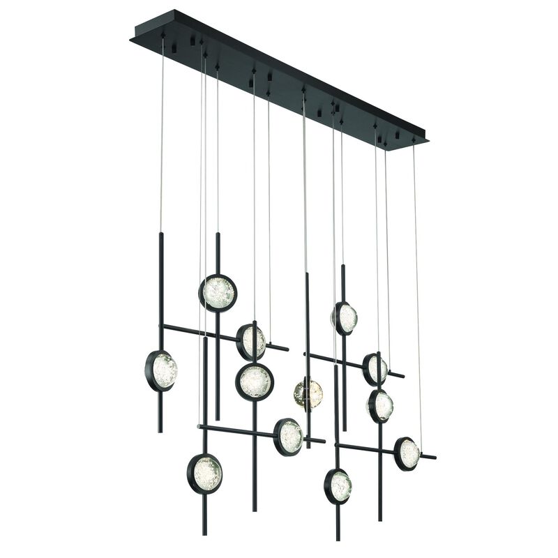 Barletta Medium Linear Chandelier by Eurofase Lighting