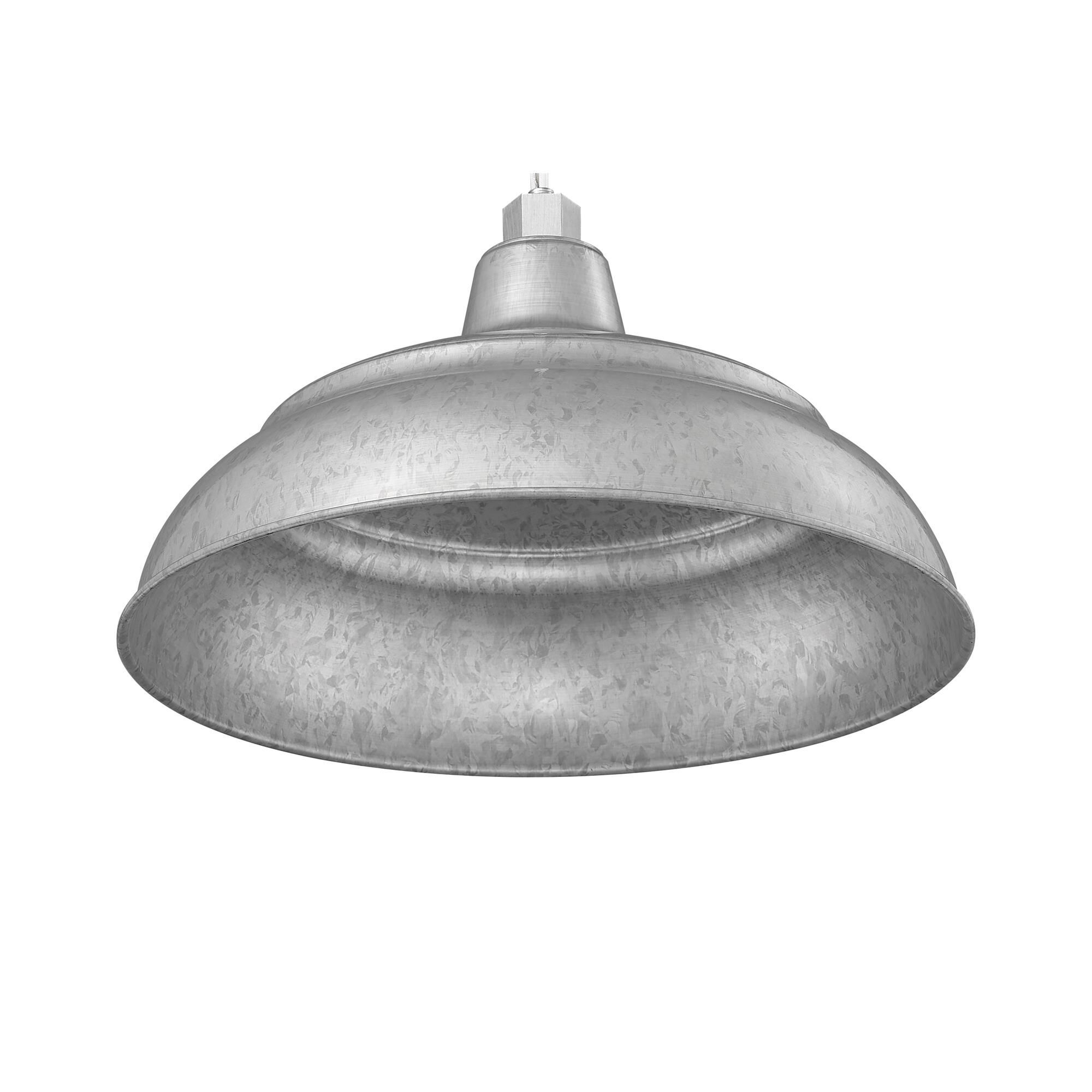 Shown in Galvanized finish