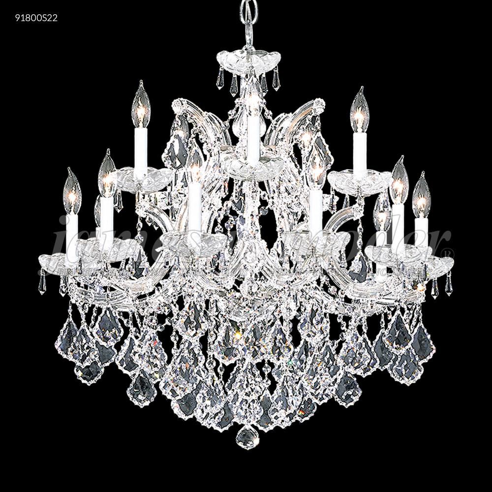 Maria Theresa Grand 29 Inch 16 Light Chandelier by James R. Moder