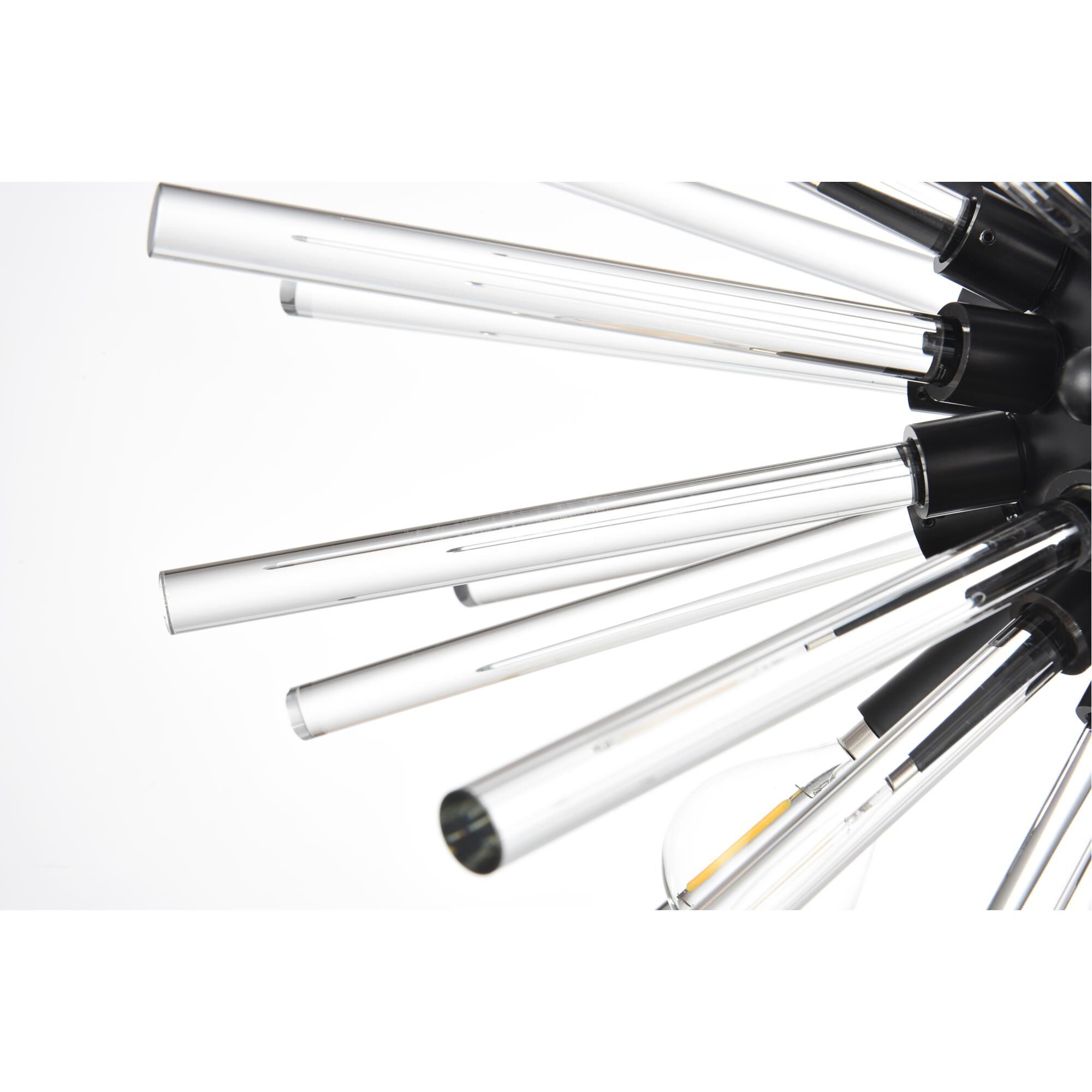 Shown in Black finish and Clear Royal Cut crystal