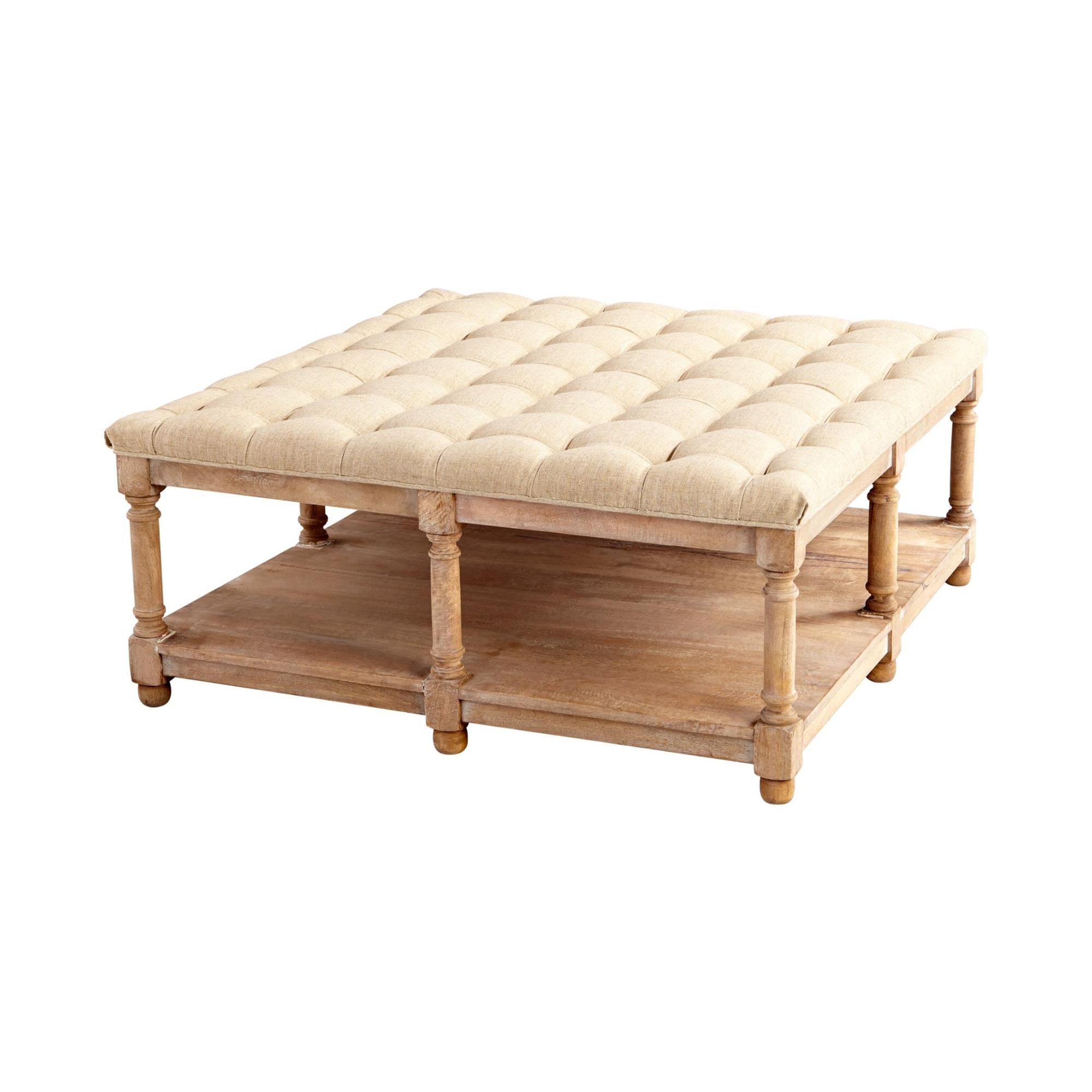 Eponine Ottoman by Cyan Designs