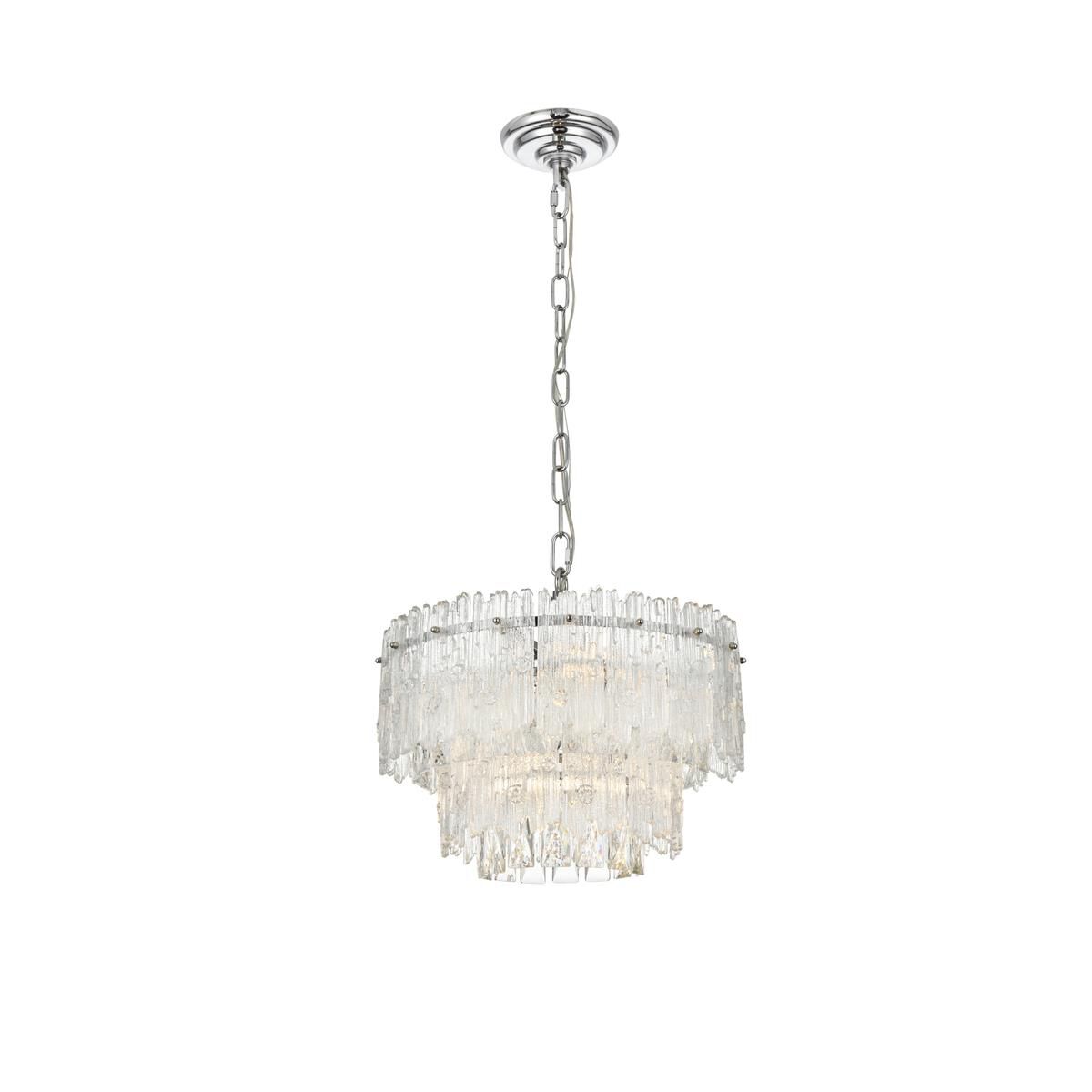 Emilia 15 Inch Large Pendant by Elegant Lighting