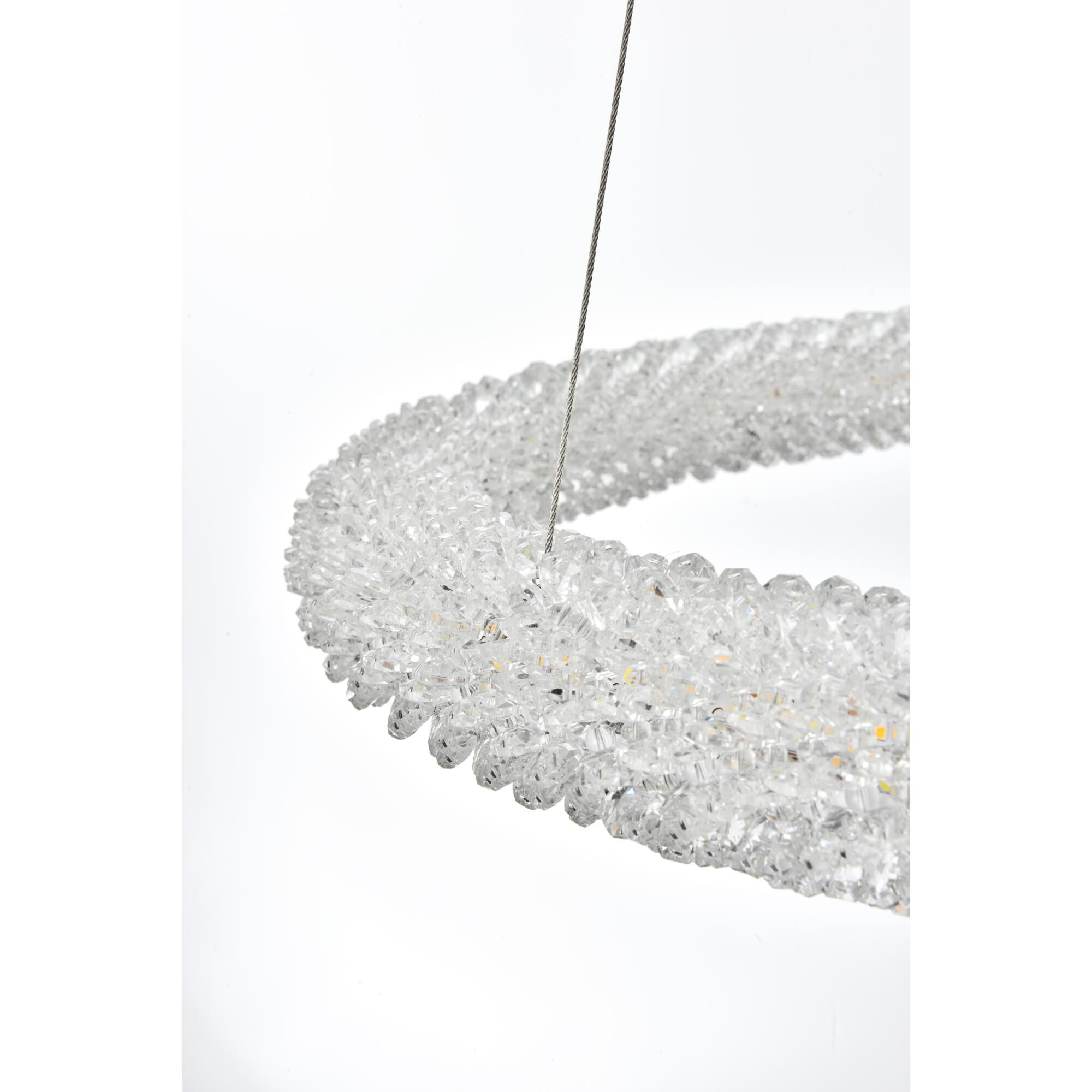 Bowen 36 Inch Chandelier by Elegant Lighting