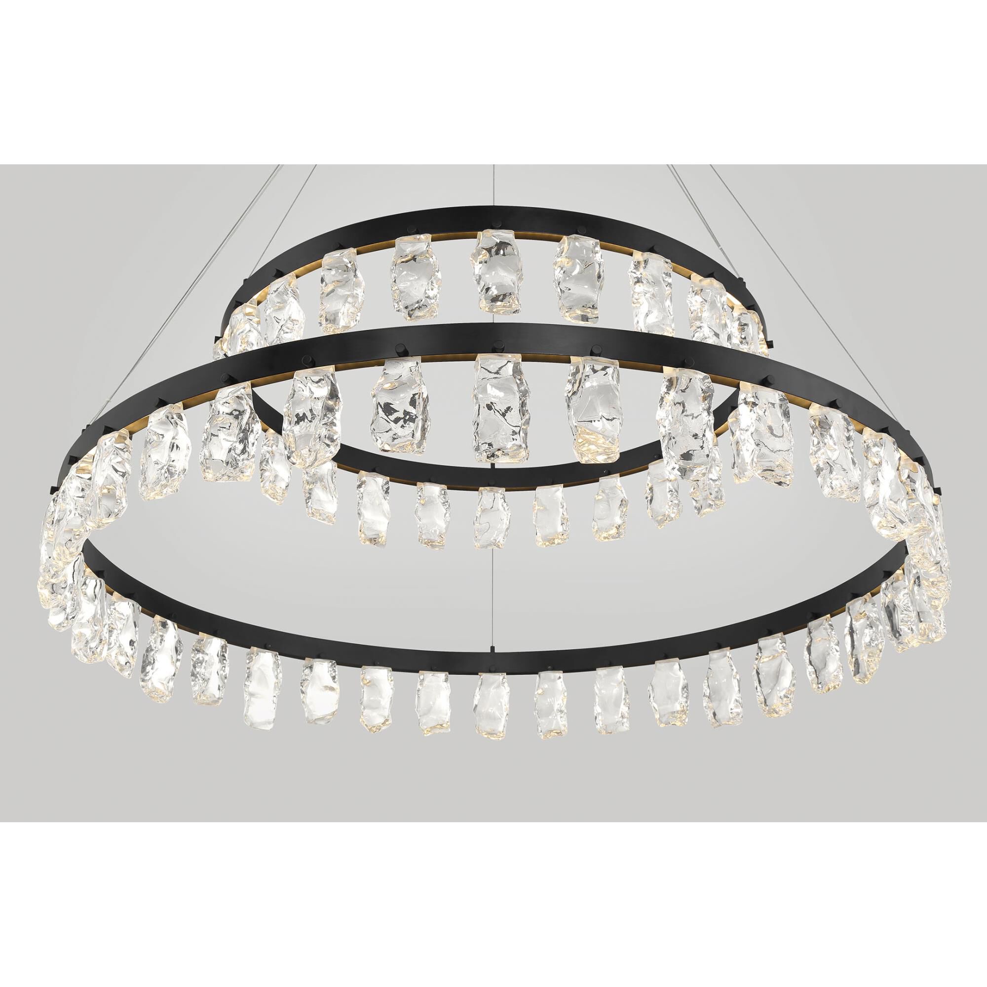 Artic Glacier Chandelier by Kovacs