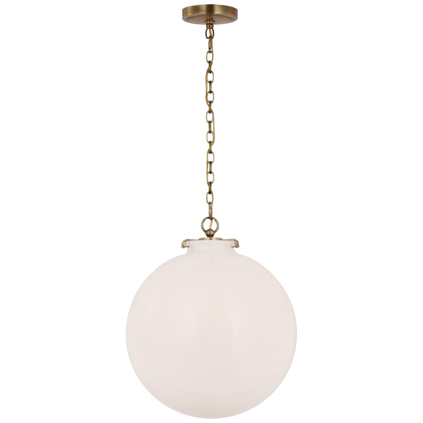 Visual Comfort Signature Collection Thomas O'Brien Katie 16 Inch LED Large Pendant