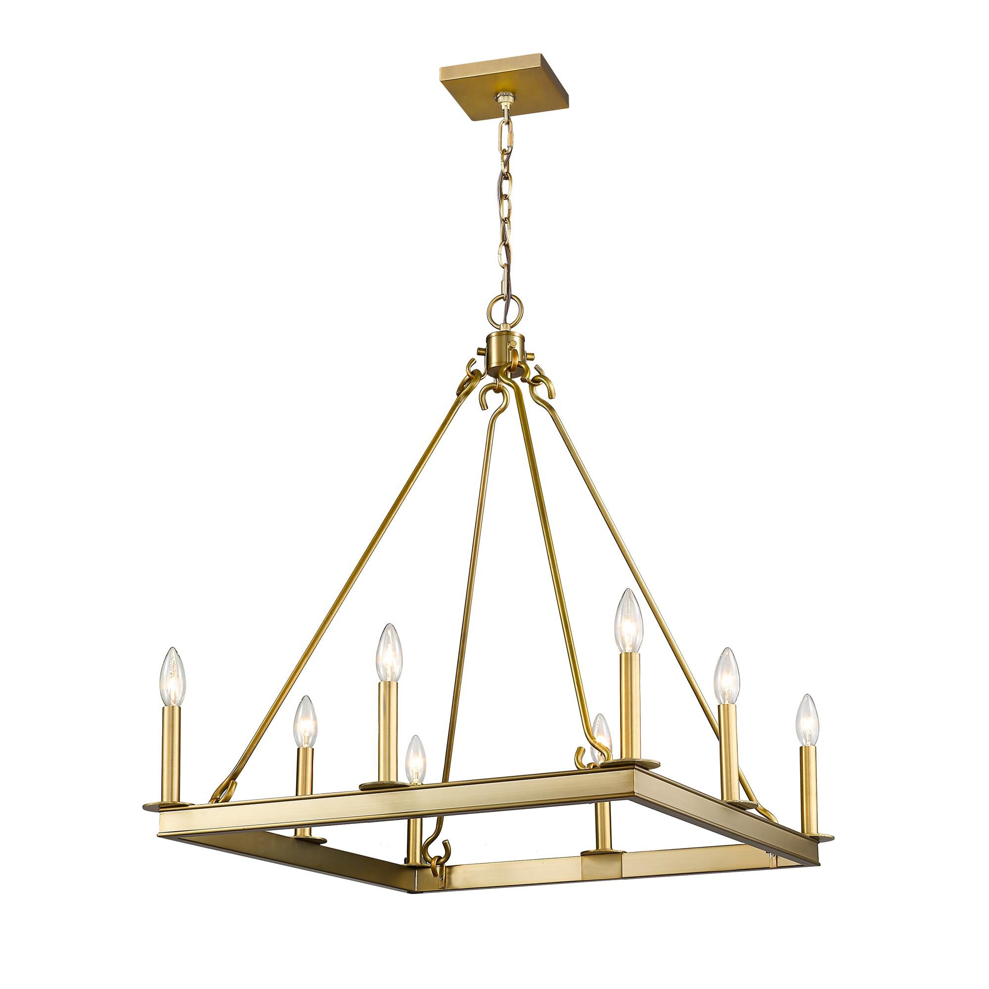 Shown in Olde Brass finish and --- glass and --- shade
