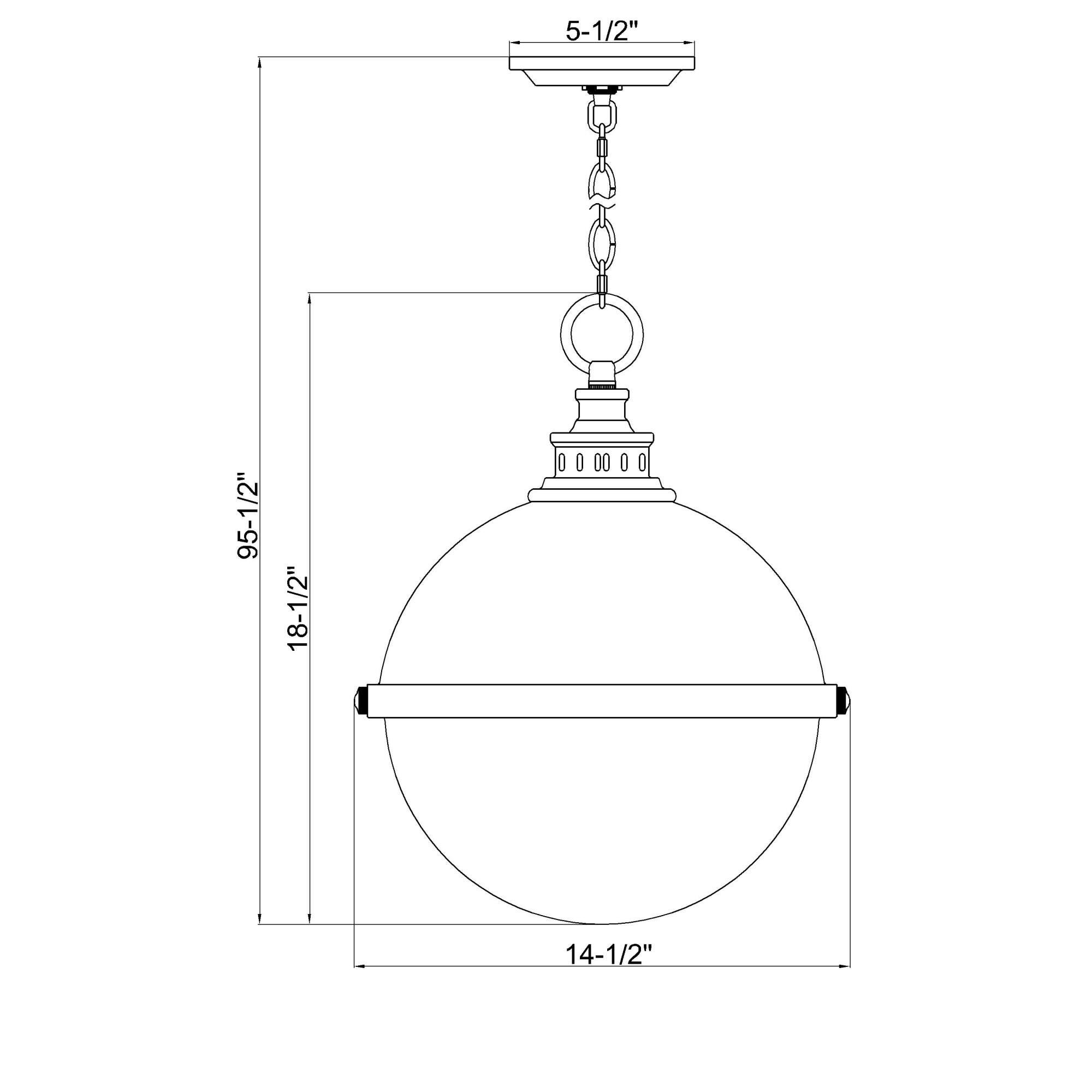Peyton 14 Inch Large Pendant by Z-Lite