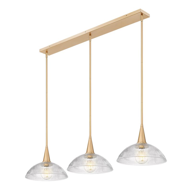 Lunelle Medium Linear Chandelier by Z-Lite