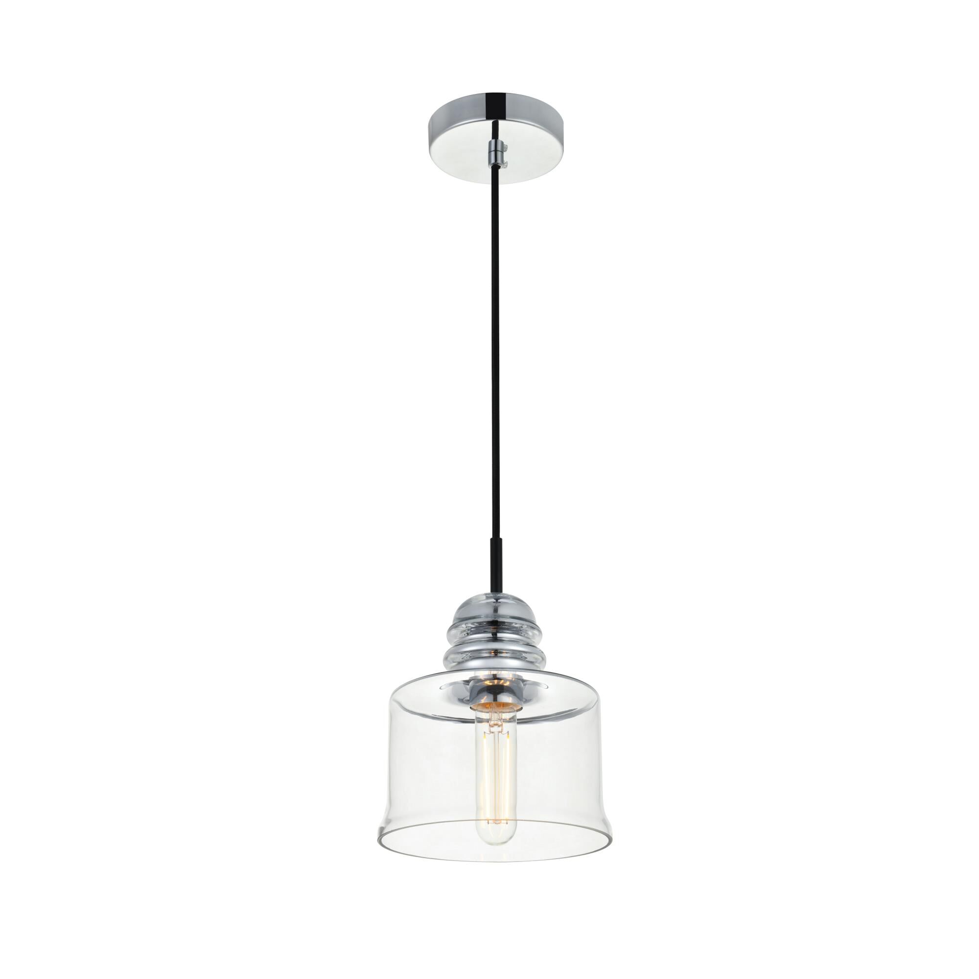 Kenna 7 Inch Mini Pendant by Elegant Lighting