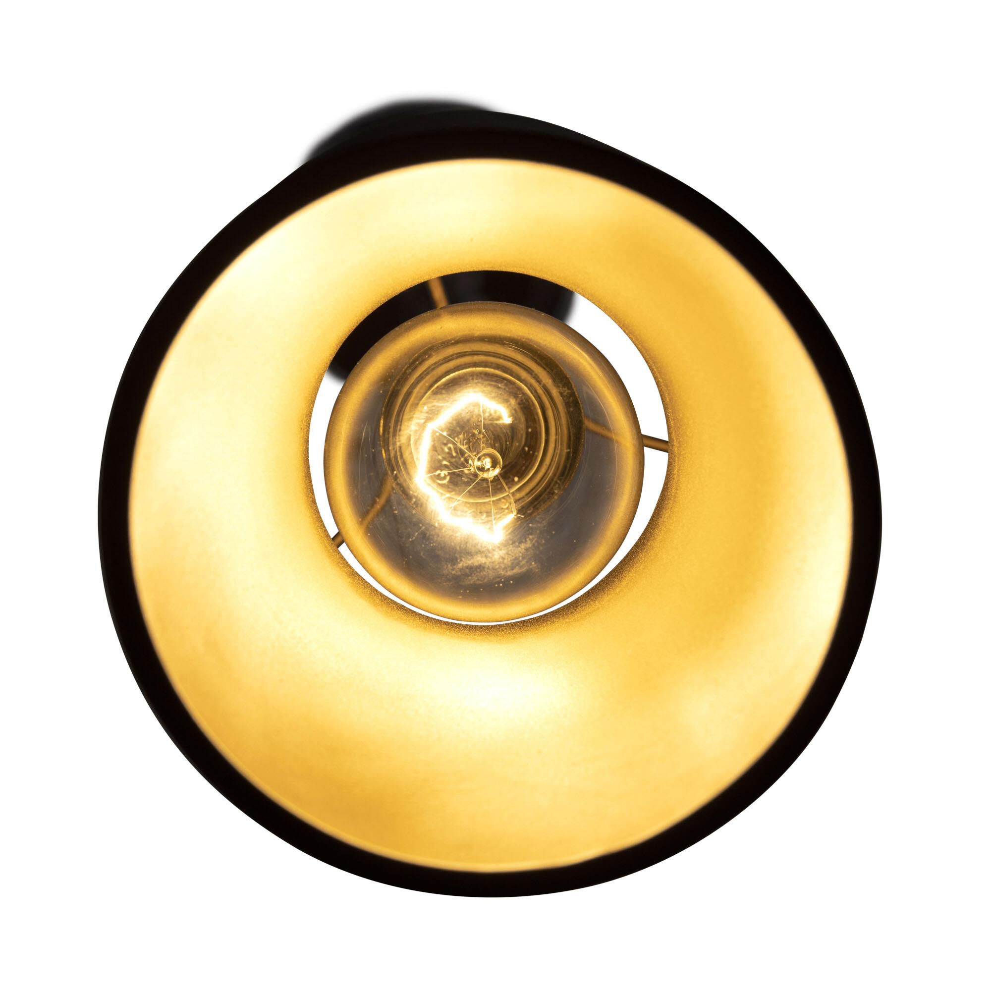Shown in Matte Black/French Gold finish