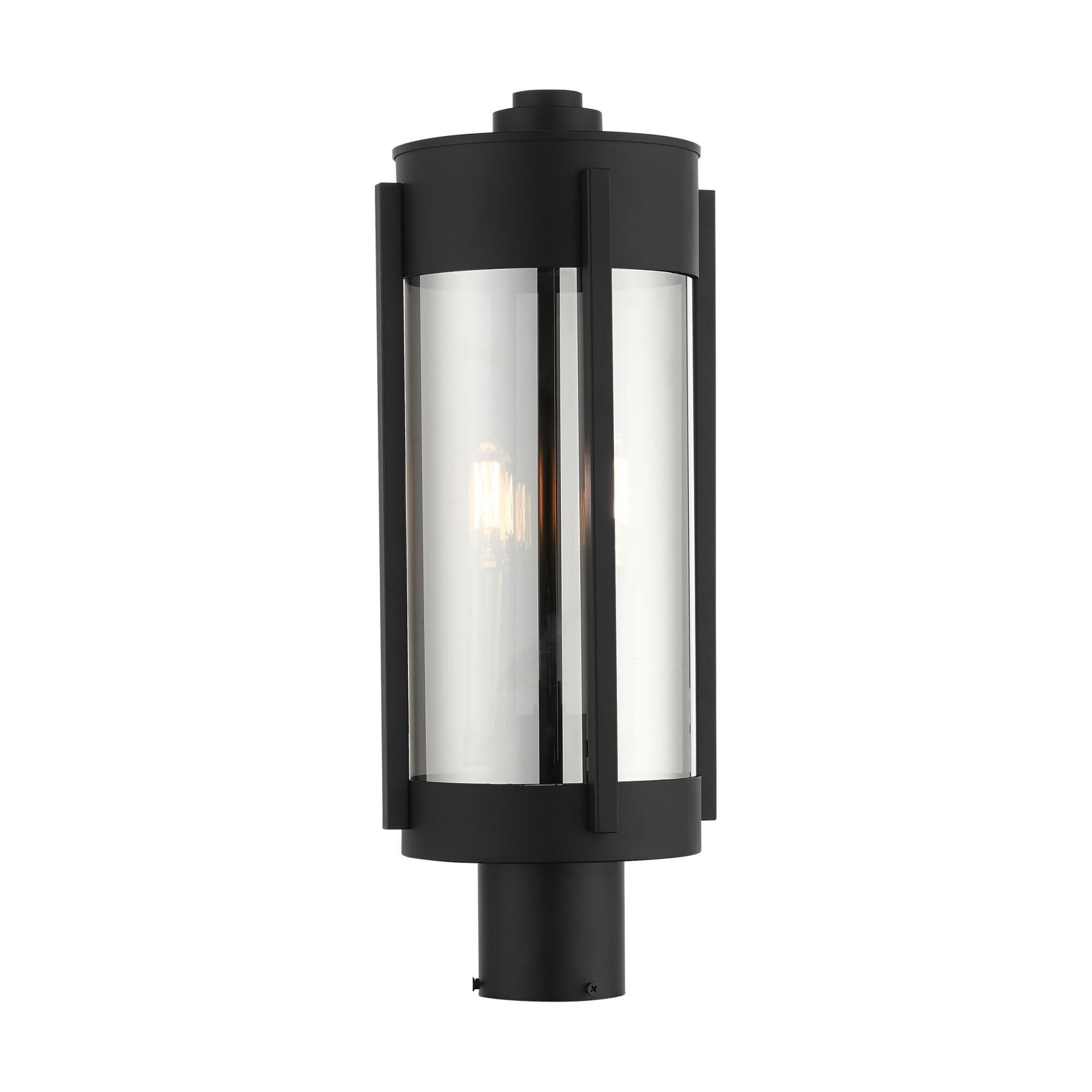 Shown in Black With Brushed Nickel Candles finish and Electrical Plated Smoke glass and Electrical Plated Smoke Glass shade