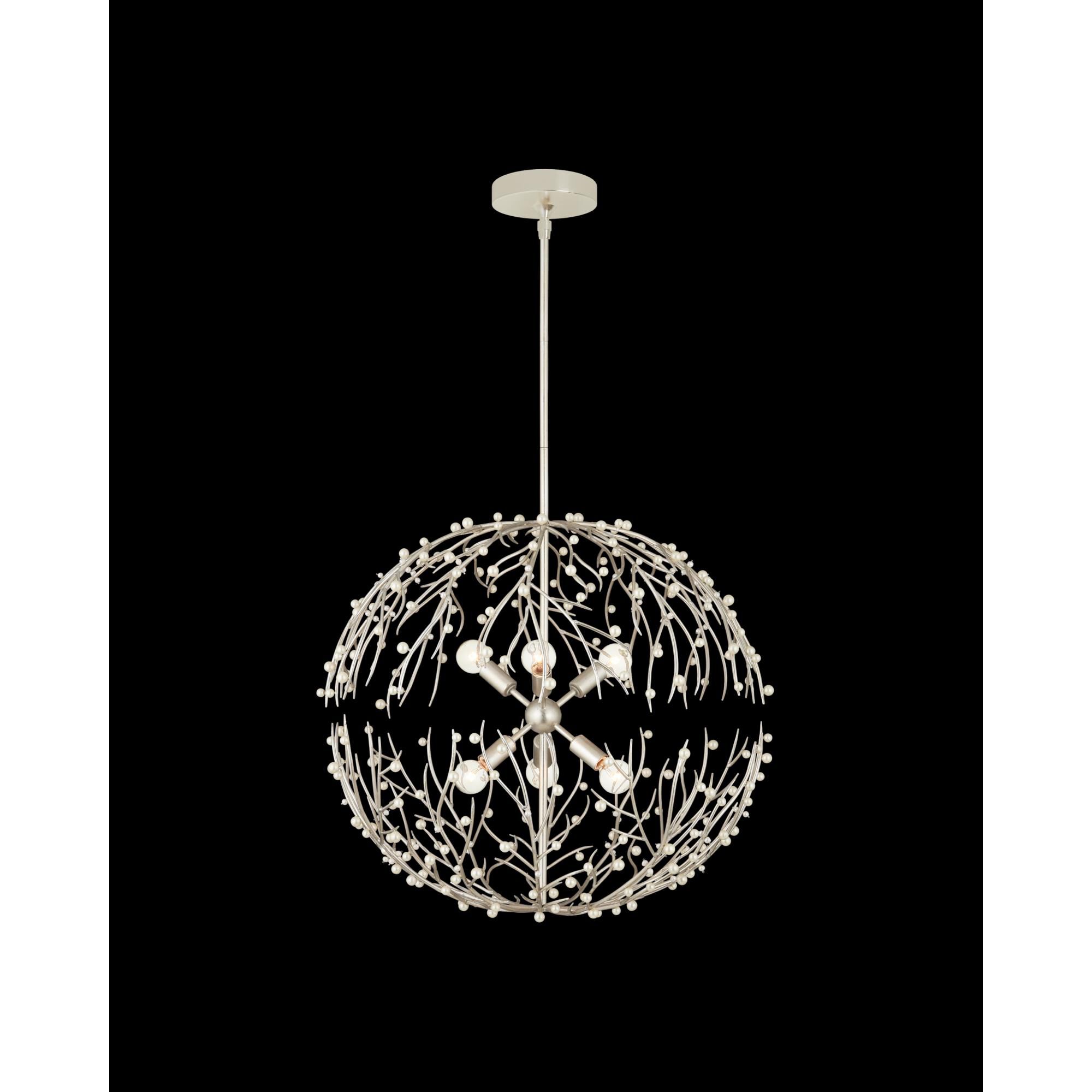 Shown in Natural and Contemporary Silver Leaf finish