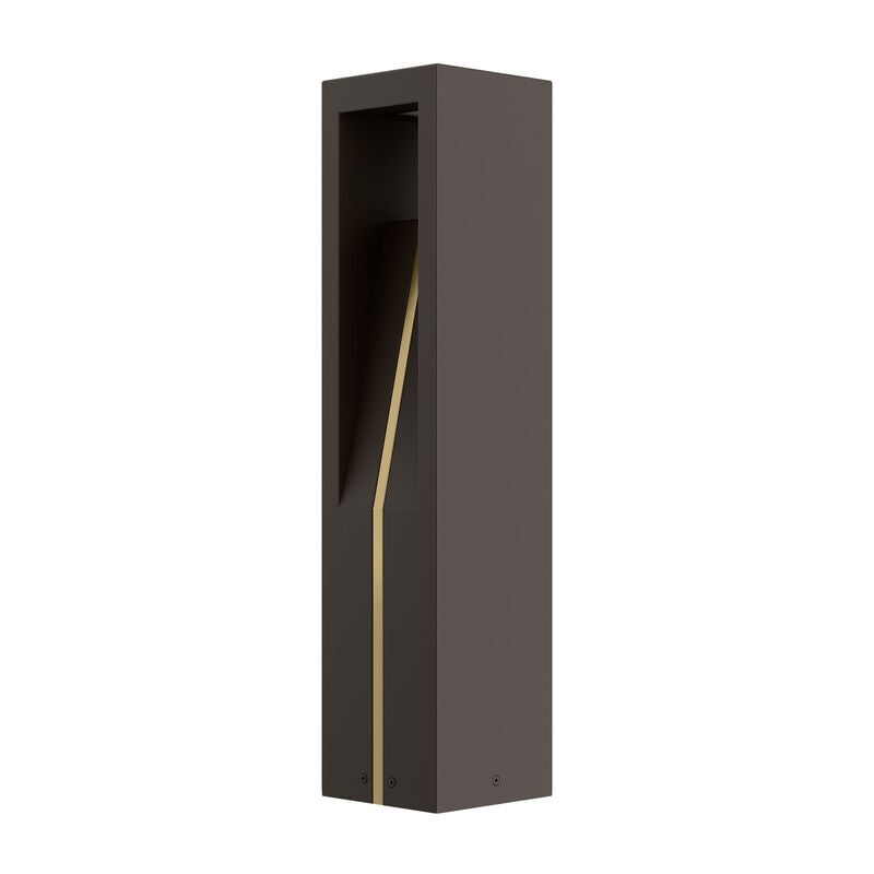 Cubical 24 Inch Bollard by WAC Lighting