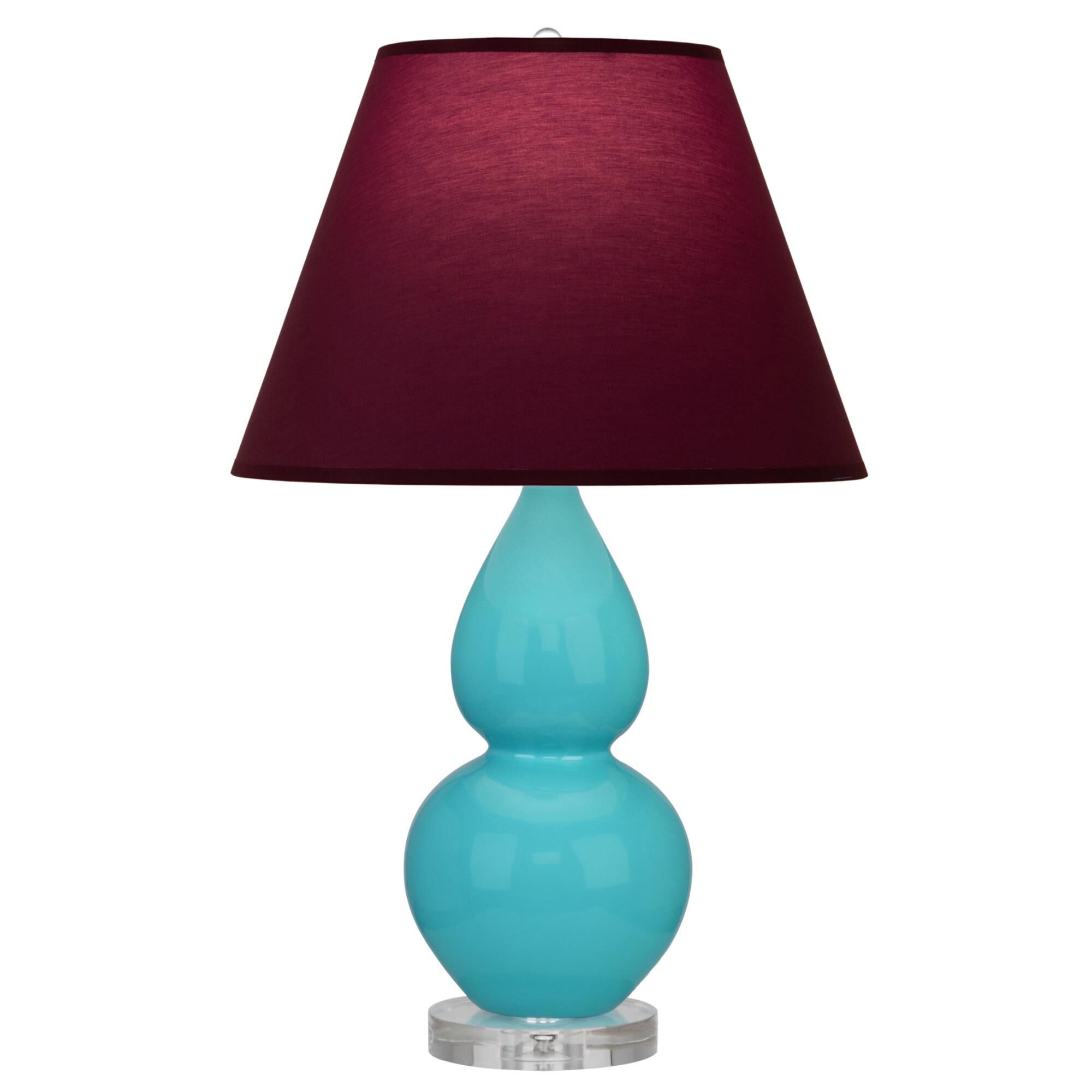 Small Double Gourd 23 Inch Table Lamp by Robert Abbey