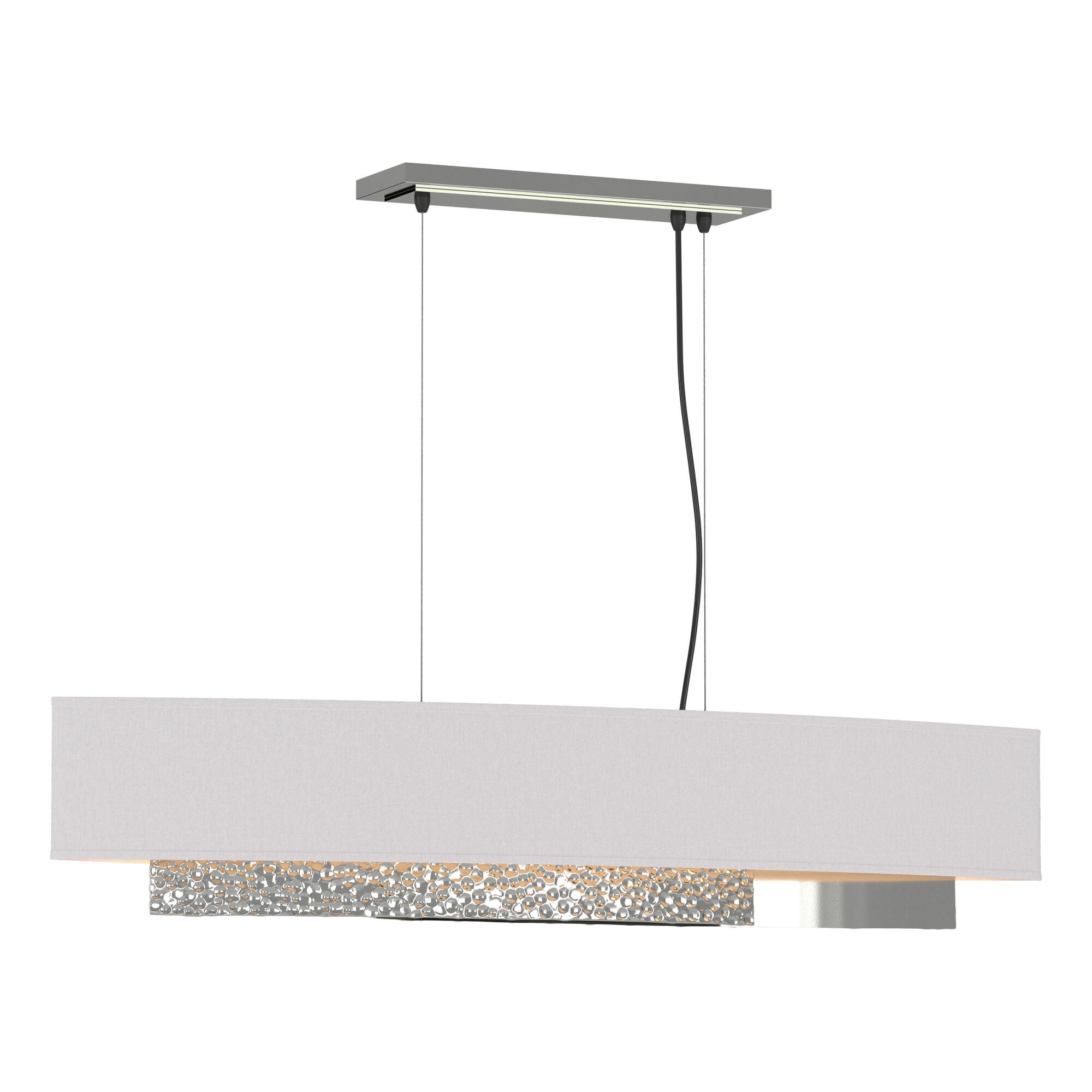 Shown in Sterling finish and Flax shade