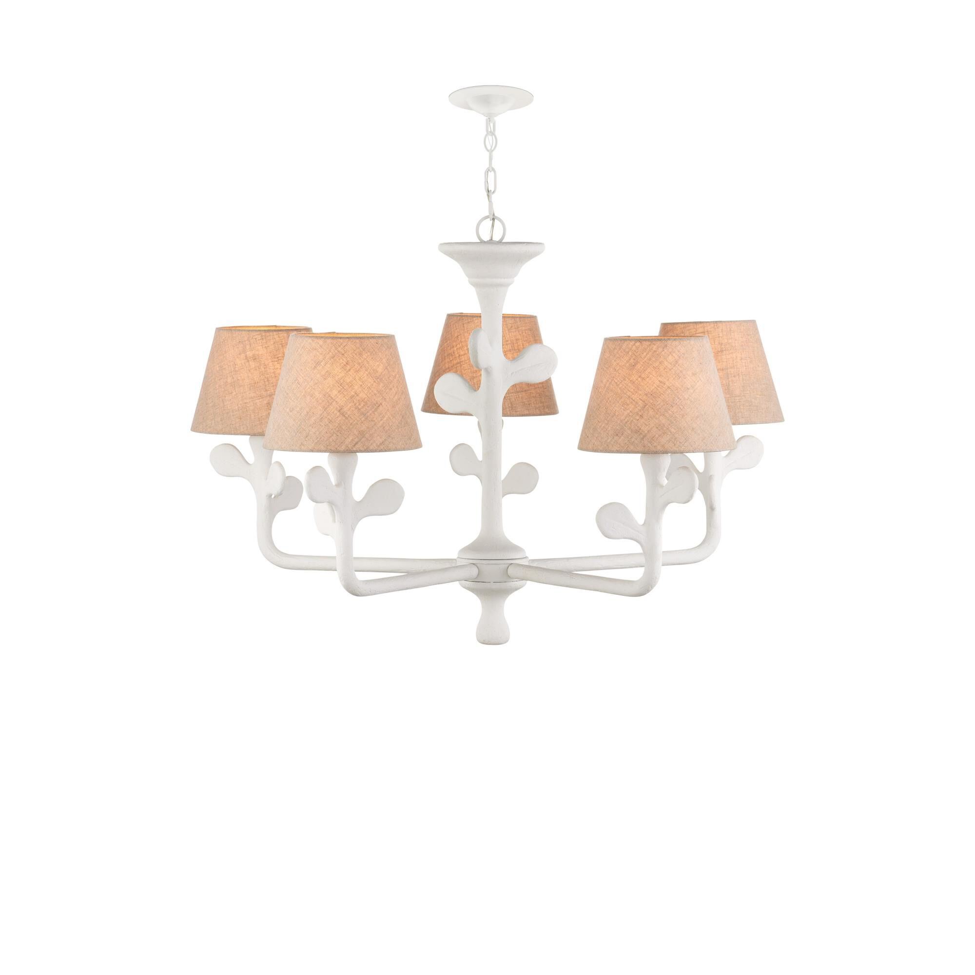 Charny 42 Inch Chandelier by Currey and Company