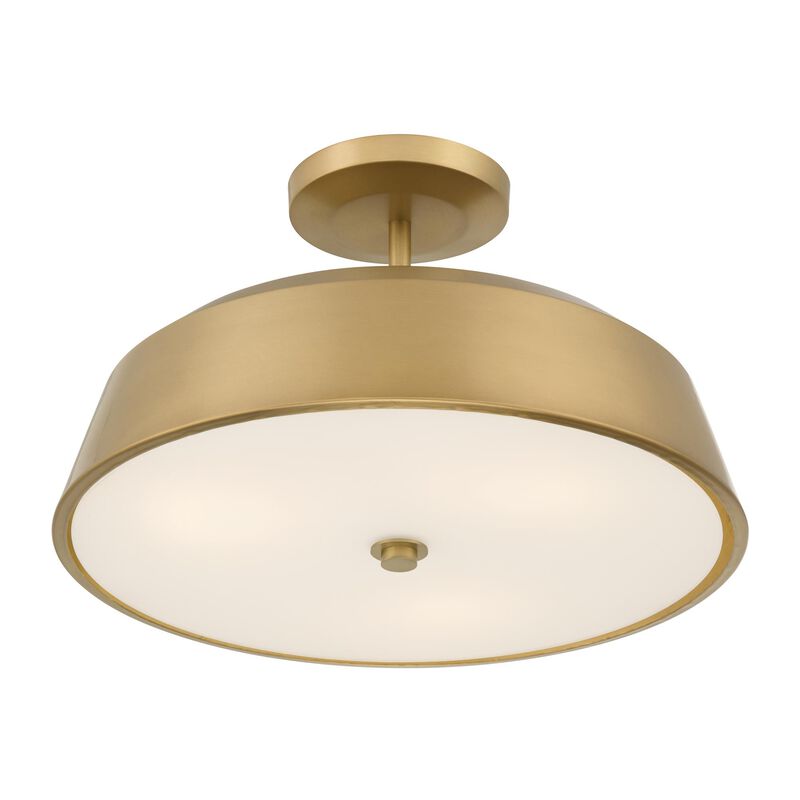 Trellwyn 15 Inch Semi Flush Mount by Minka Lavery