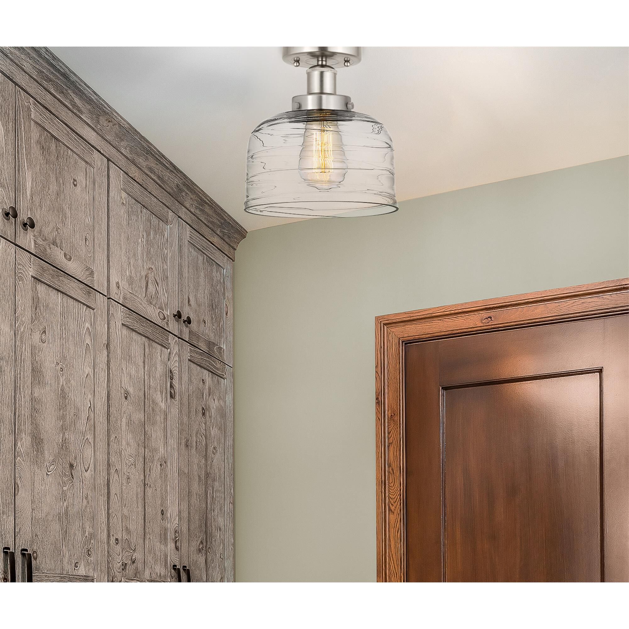Bruno Marashlian Bell 6 Inch 1 Light Semi Flush Mount by Innovations Lighting