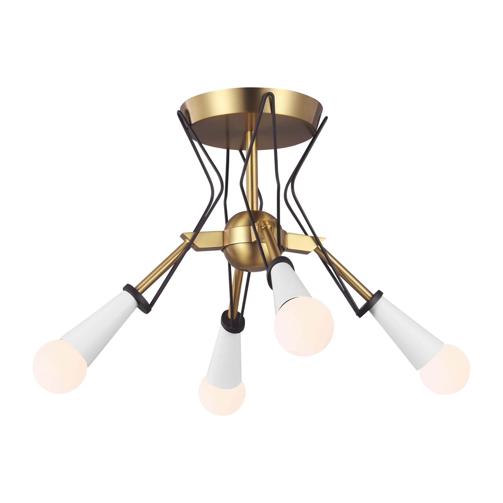 Shown in Burnished Brass finish