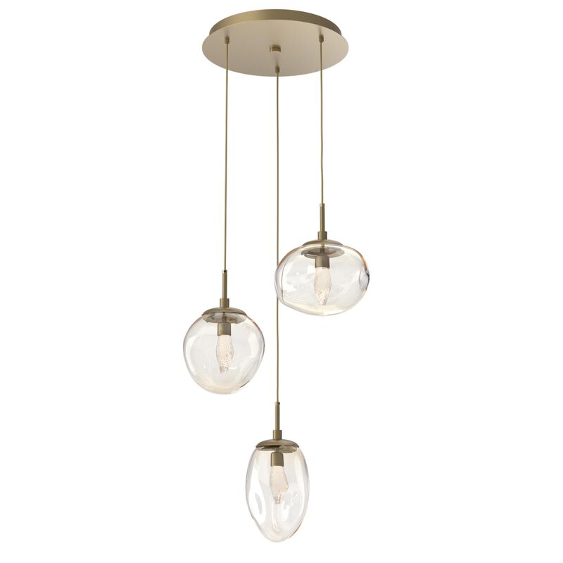 Cosmos 22 Inch 3 Light Multi Light Pendant by Hammerton Studio