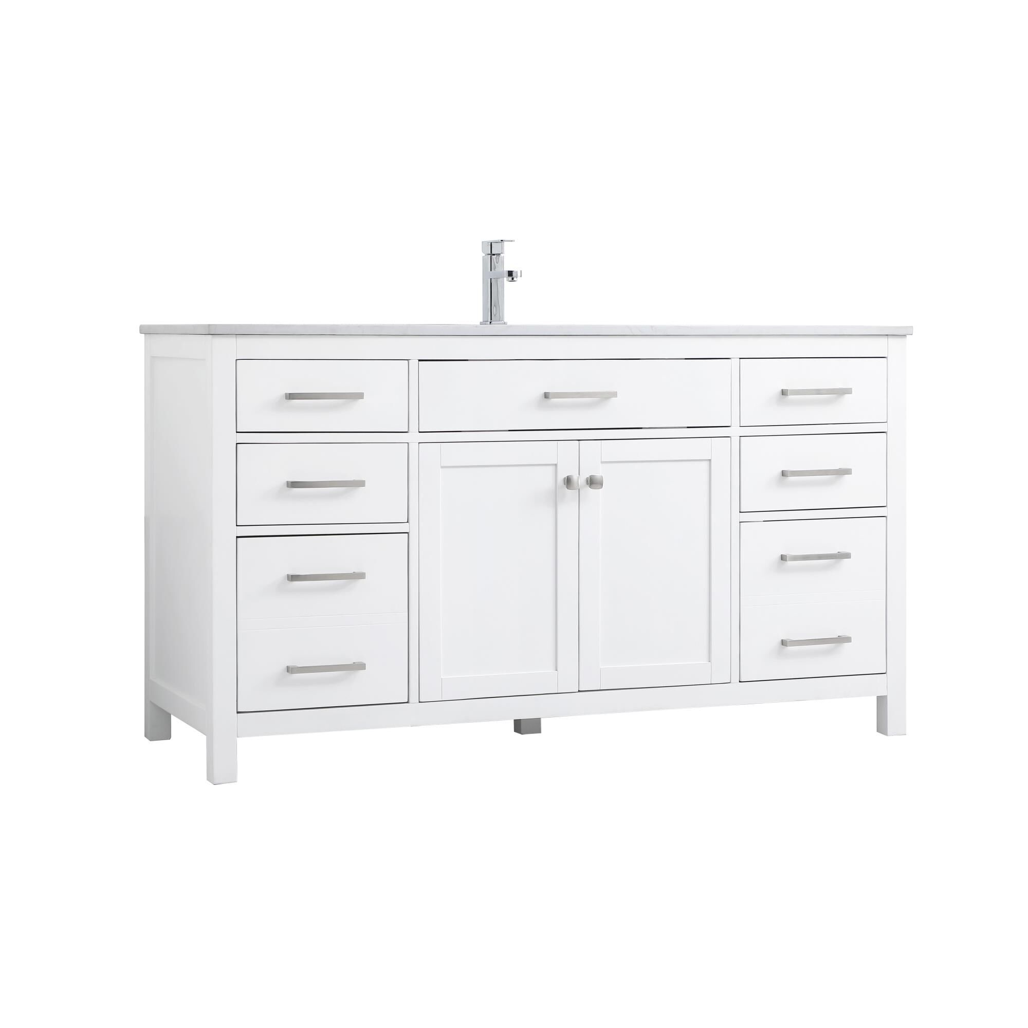 Lewis 60 Inch Bath Vanity by Elegant Decor