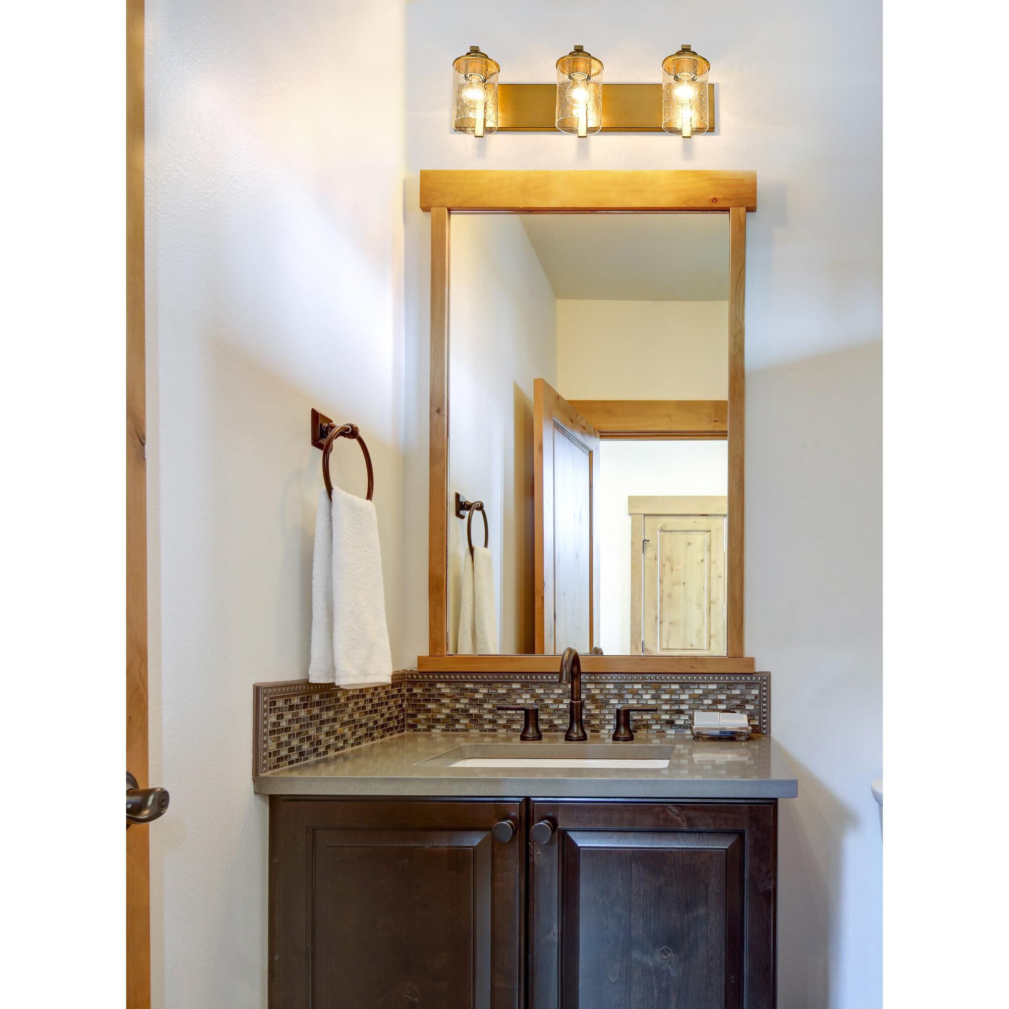 Shown in Olde Brass finish