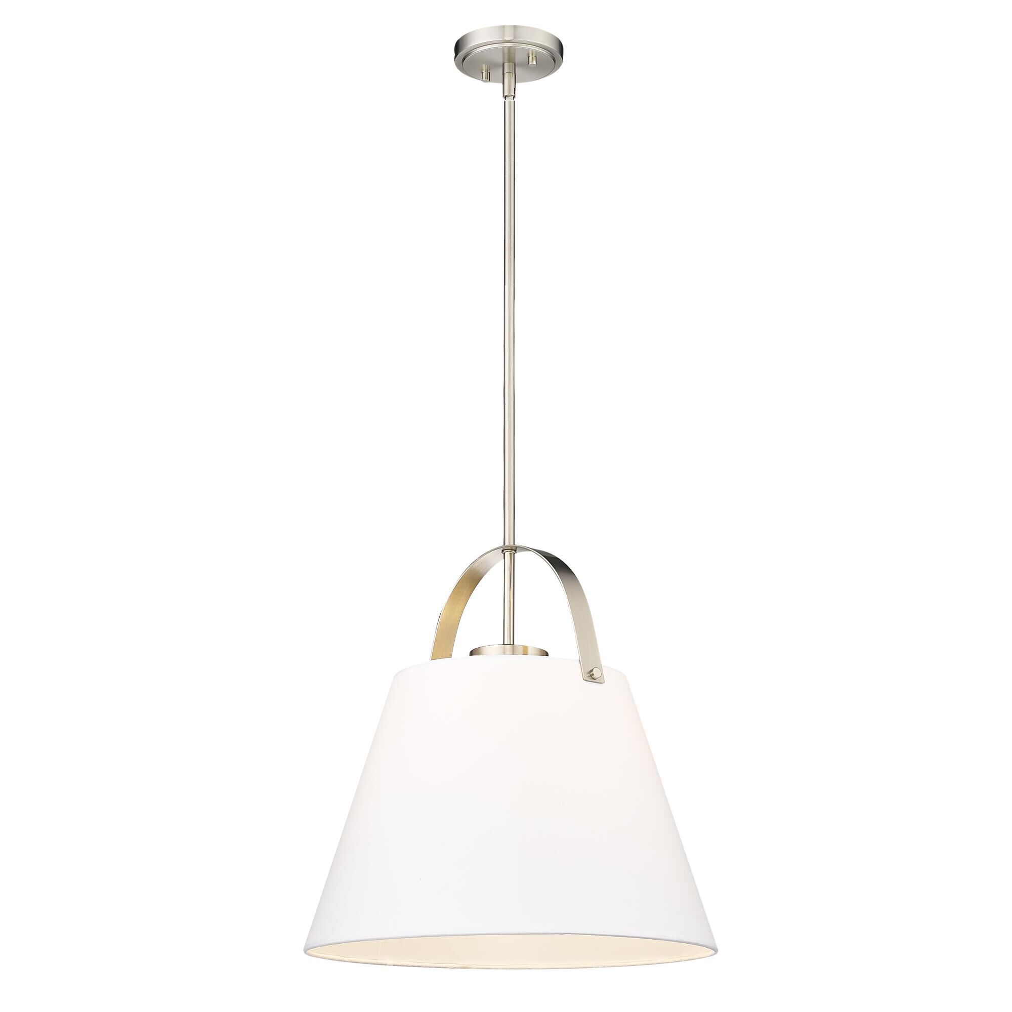 Z-Lite Z-Studio Linen Pendant 18 Inch Large Pendant