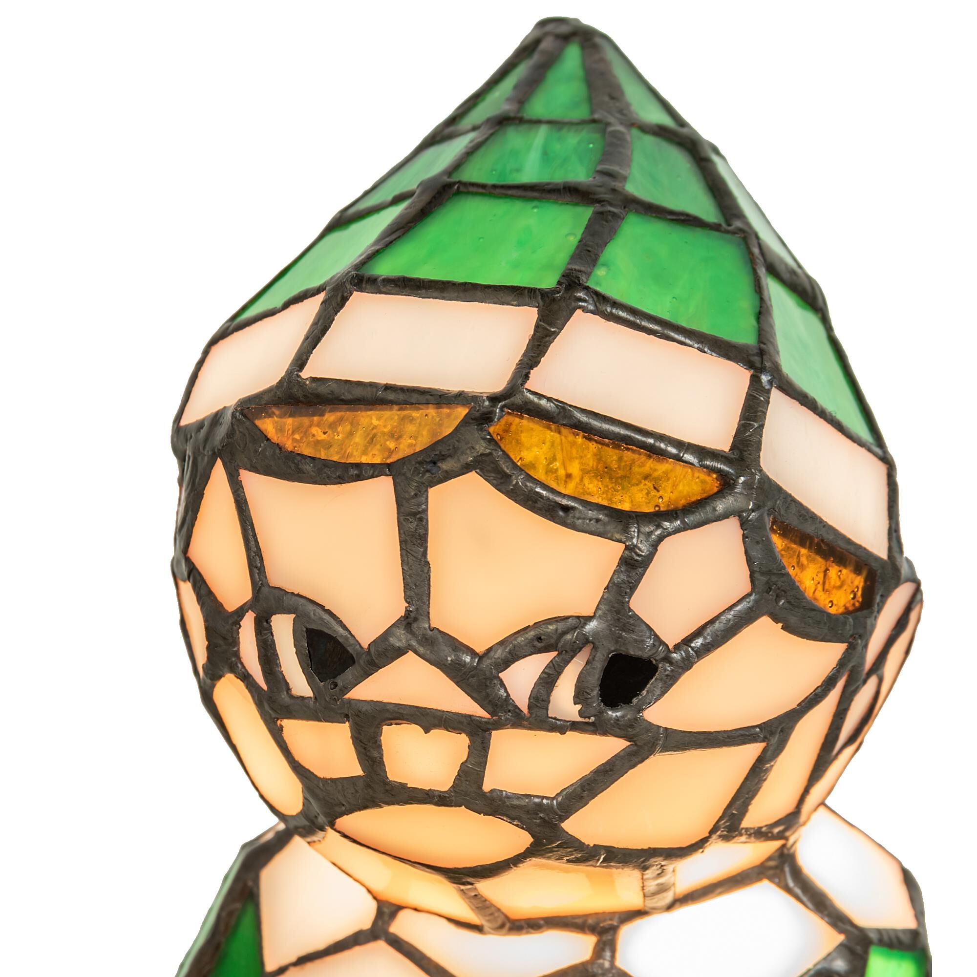 Shown with Green;White glass