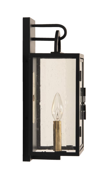 Wolford 15 Inch Tall 1 Light Outdoor Pier Lamp by Craftmade