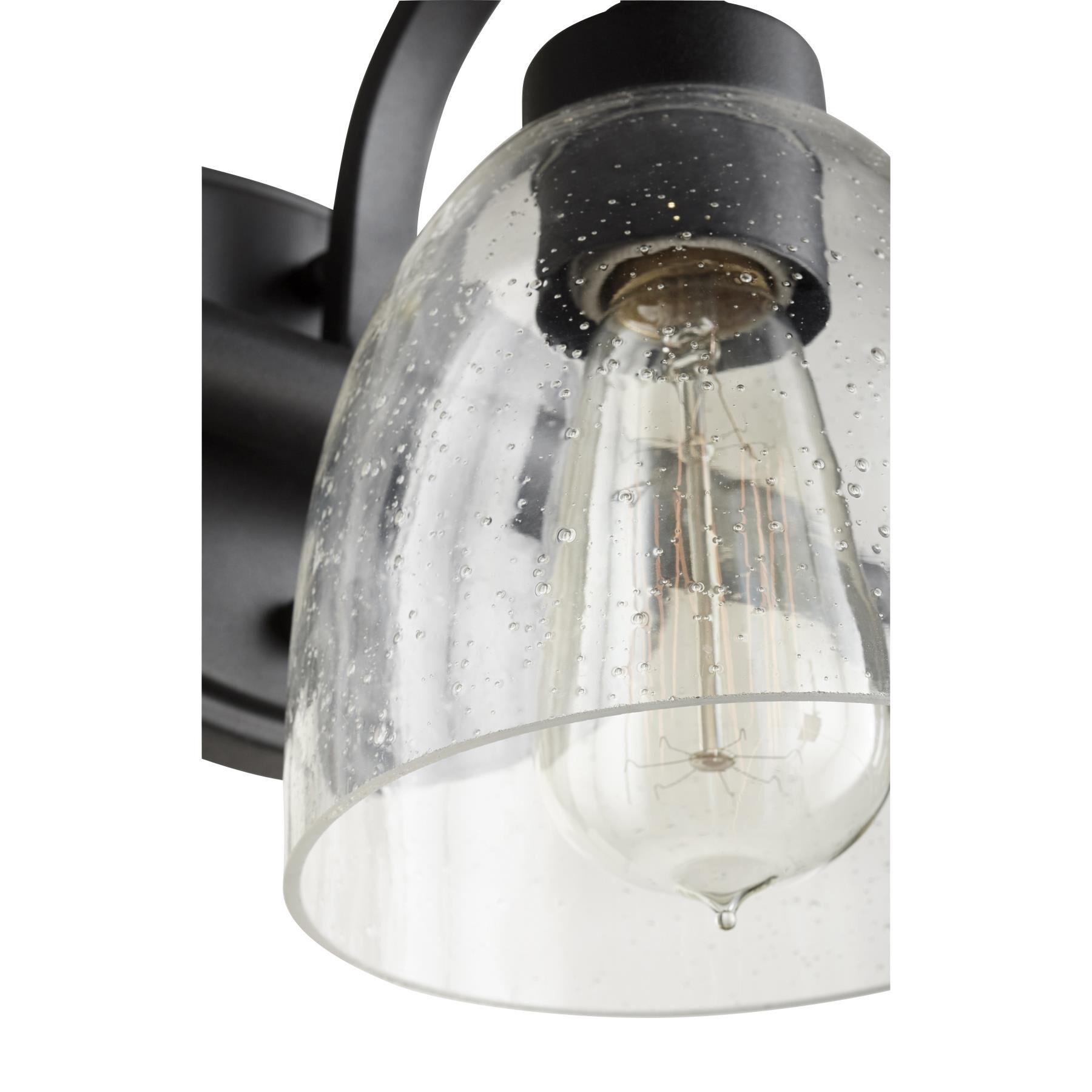 Shown in Noir With Clear finish and Clear shade