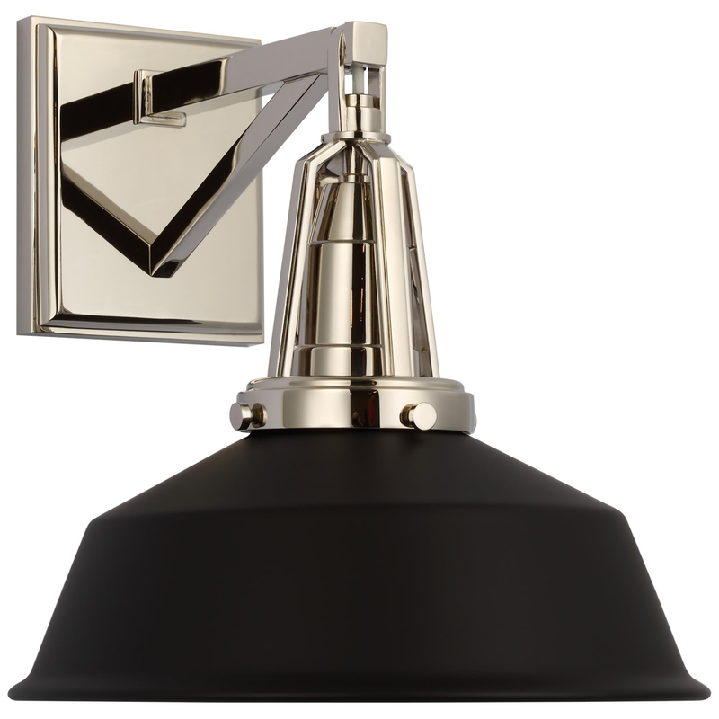 Visual Comfort Signature Collection Chapman & Myers Layton 10 Inch Wall Sconce