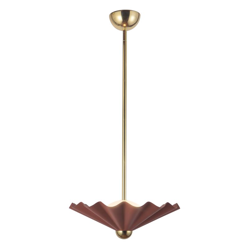 Jason Koharik Furrow 16 Inch Large Pendant by Alora Lighting