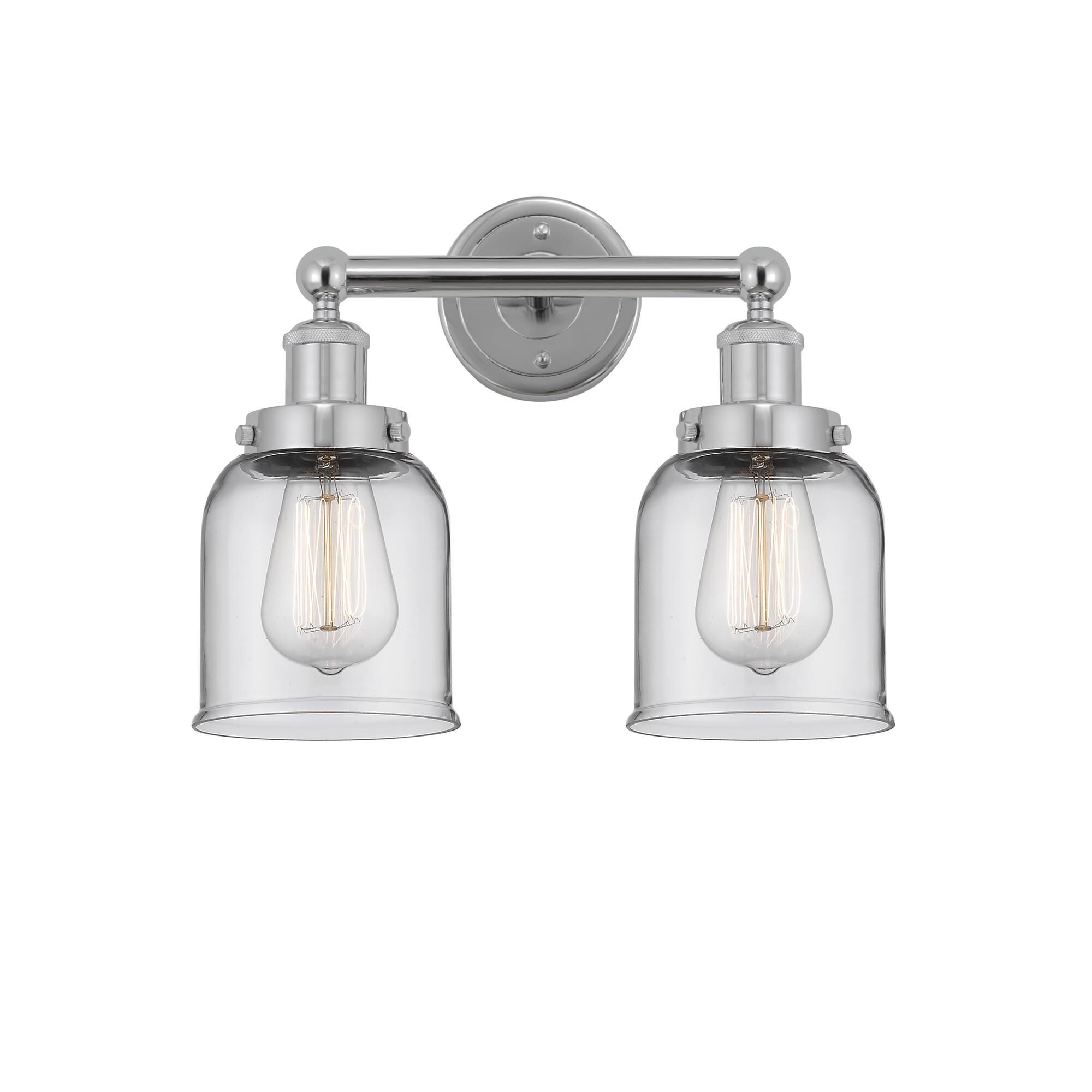 Shown in Polished Chrome, Clear finish and Clear glass and Clear Glass shade