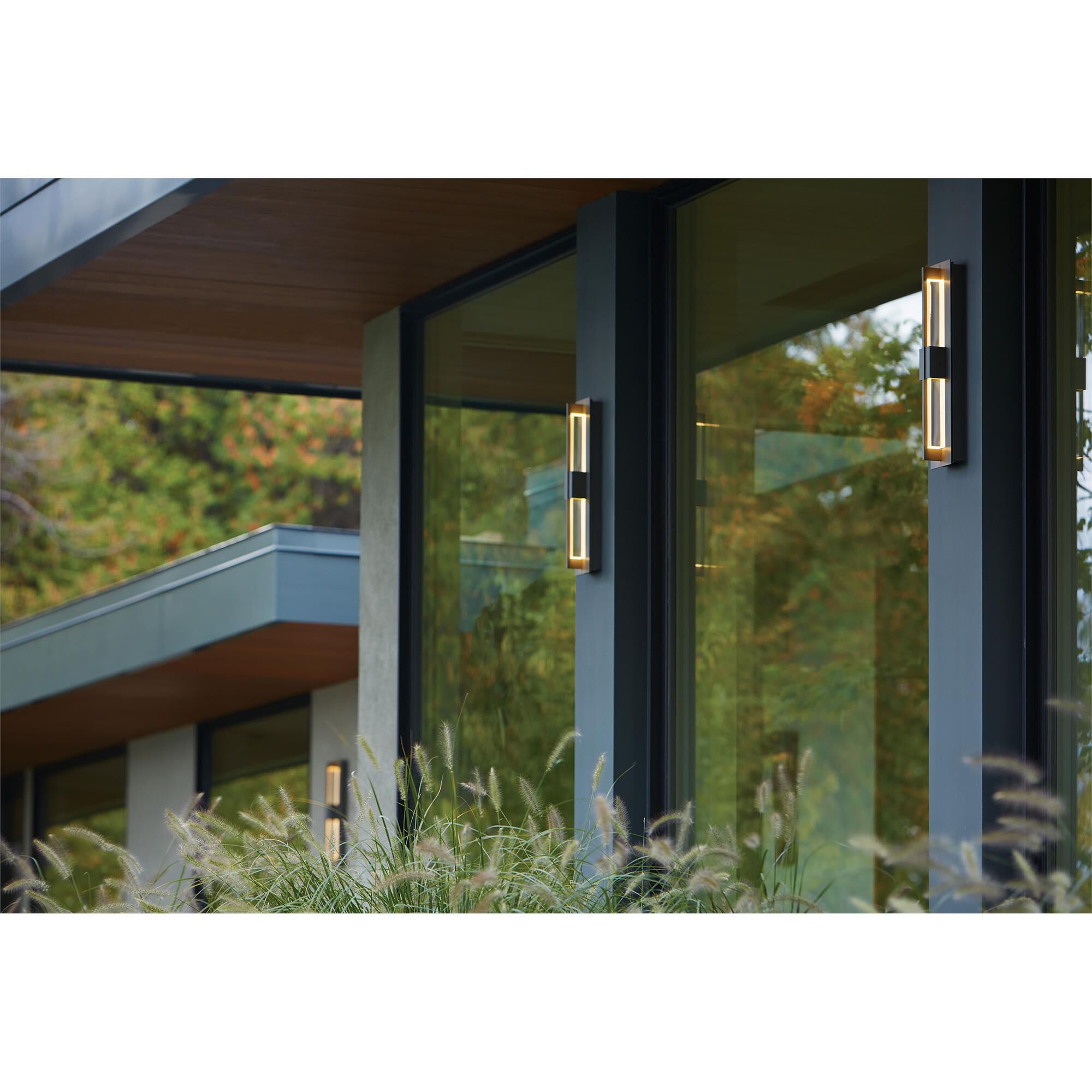 Shown in Coastal Dark Smoke finish and Clear  glass