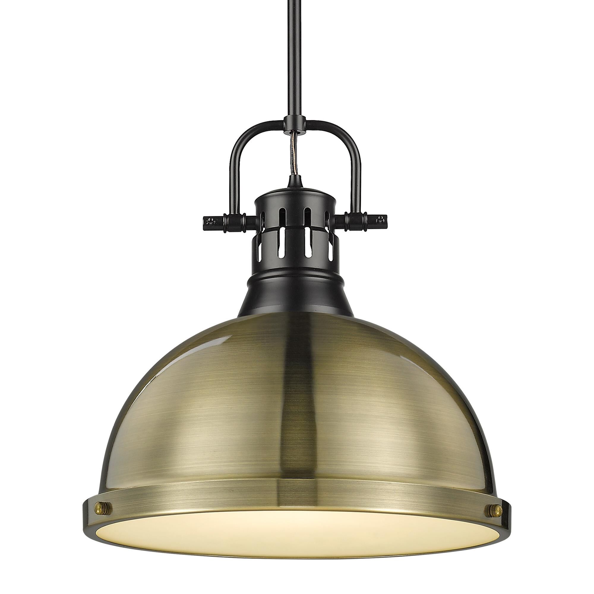 Duncan 14 Inch Large Pendant by Golden Lighting