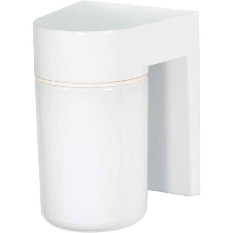 Shown in White finish and White Cylinder glass
