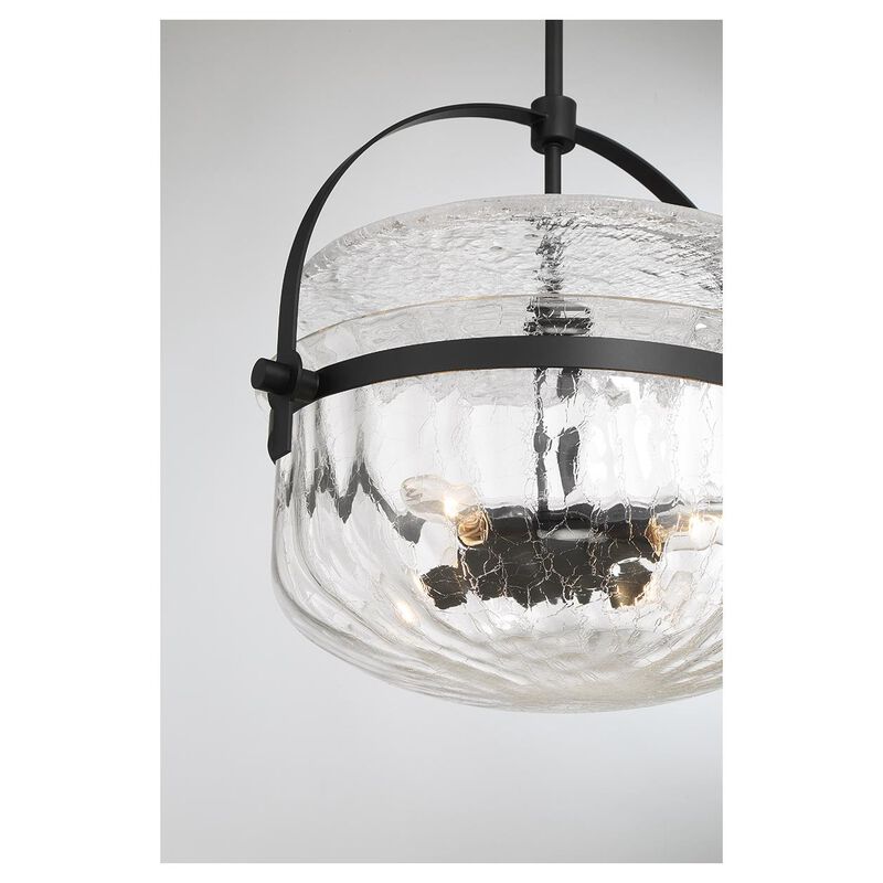 Denmar 18 Inch Semi Flush Mount by Savoy House