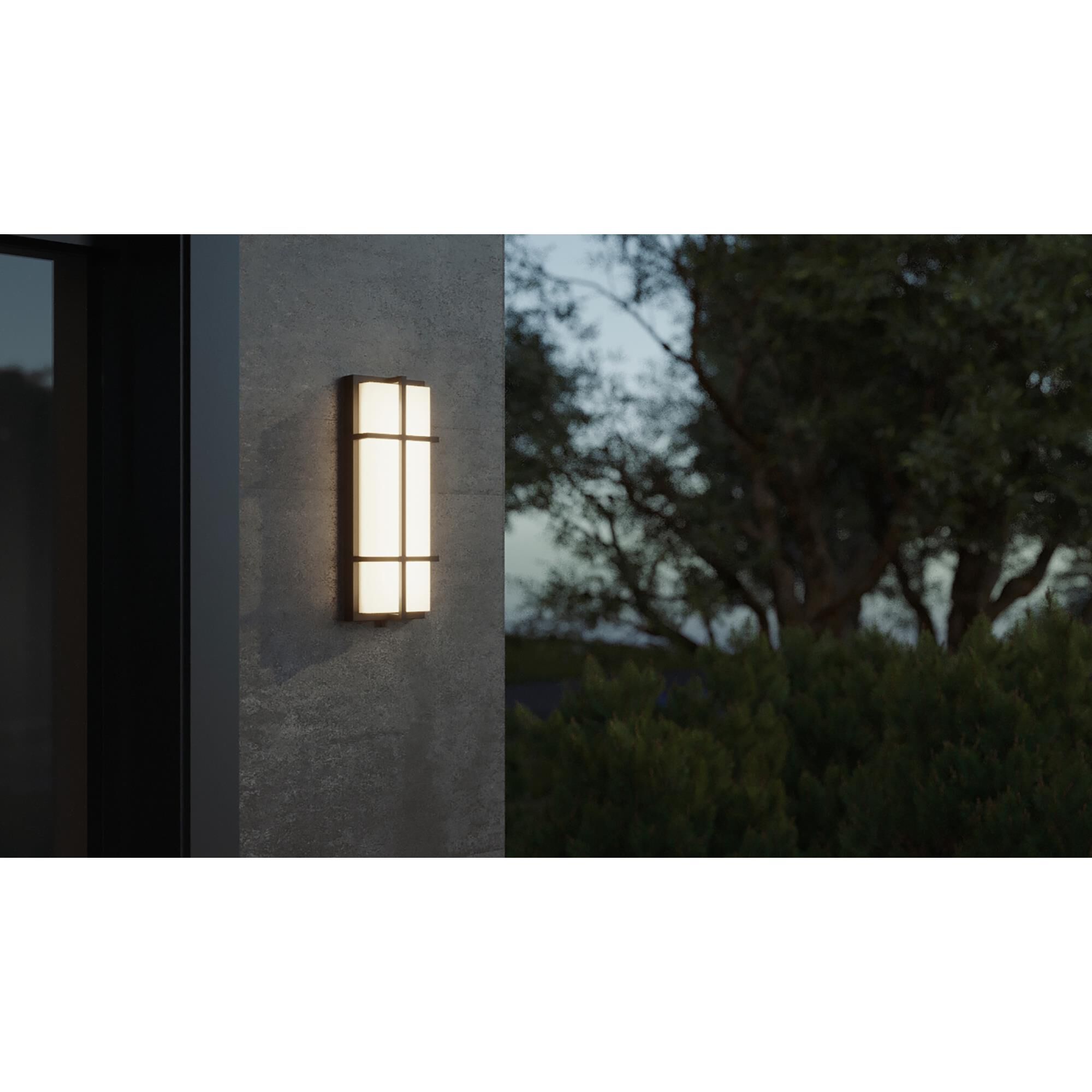 Shown in Black finish and White Acrylic shade