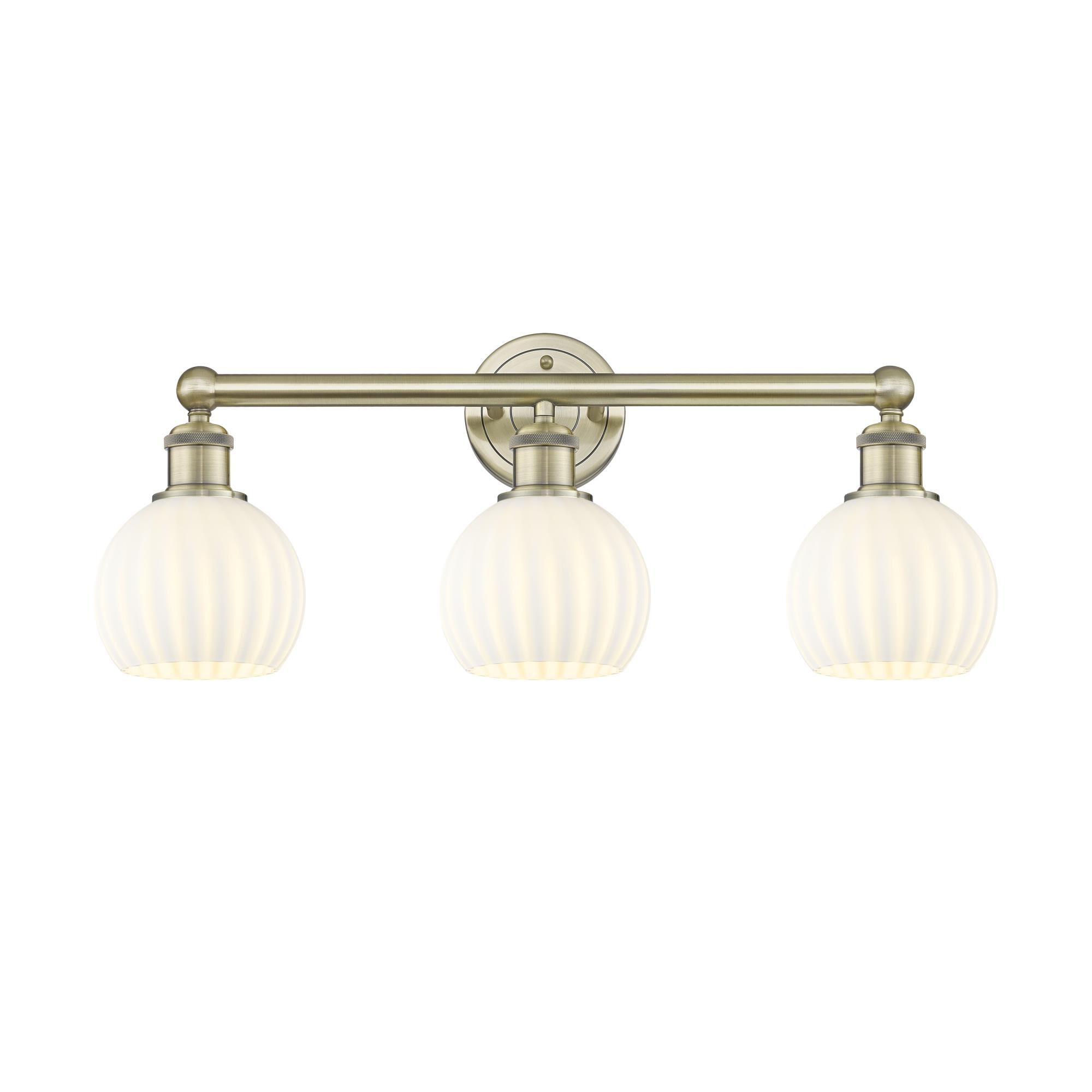 Bruno Marashlian White Venetian 24 Inch Bath Vanity Light by Innovations Lighting