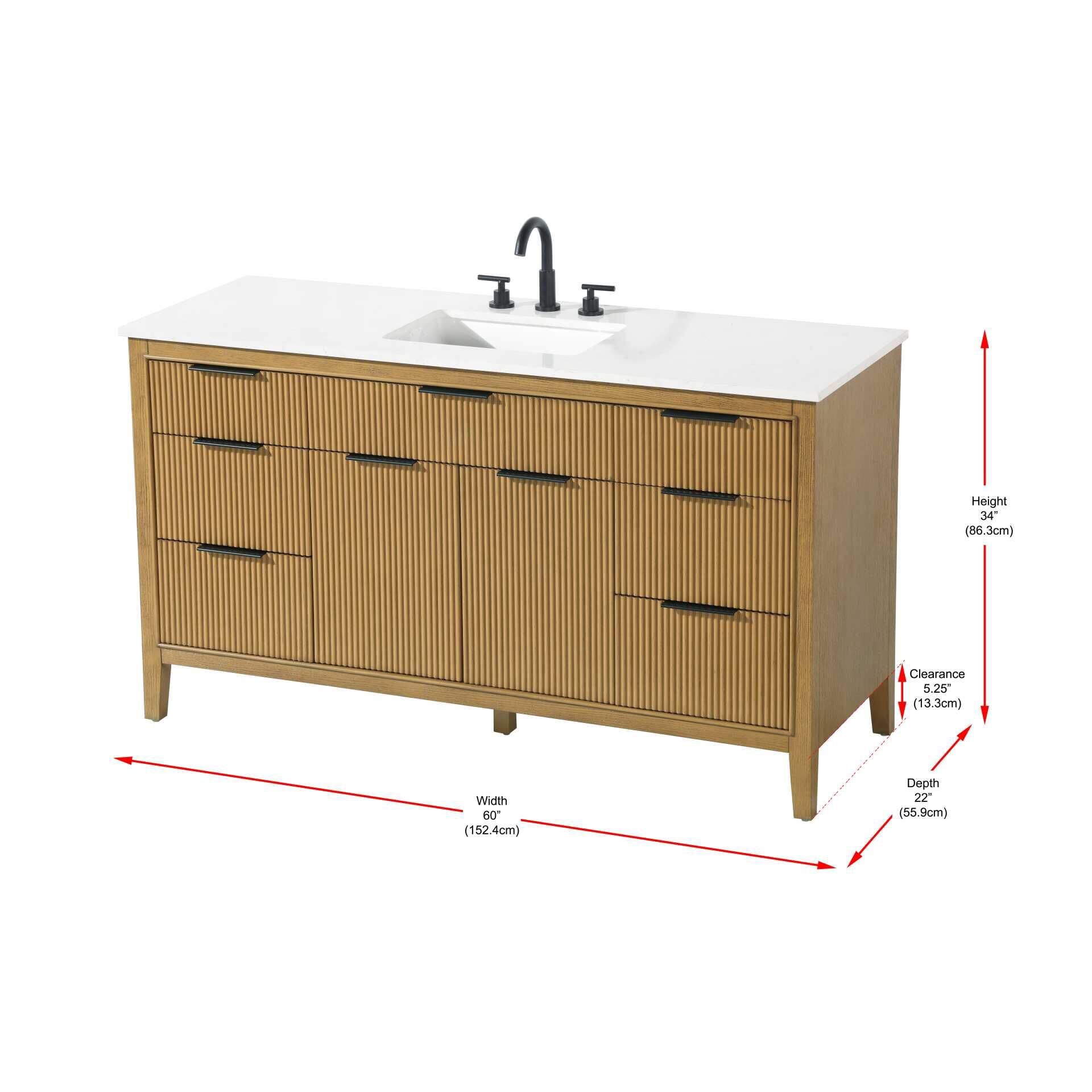 Shown in Honey Teak finish