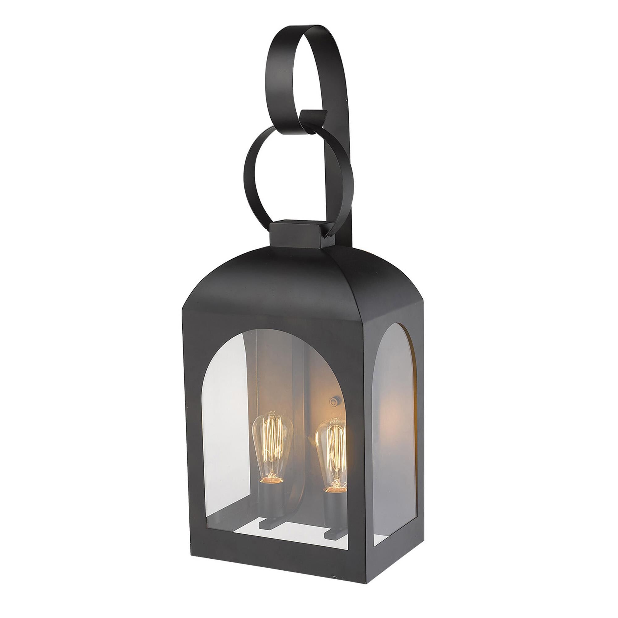 Shown in Oil-Rubbed Bronze finish and Clear glass and Clear, Glass Panes shade