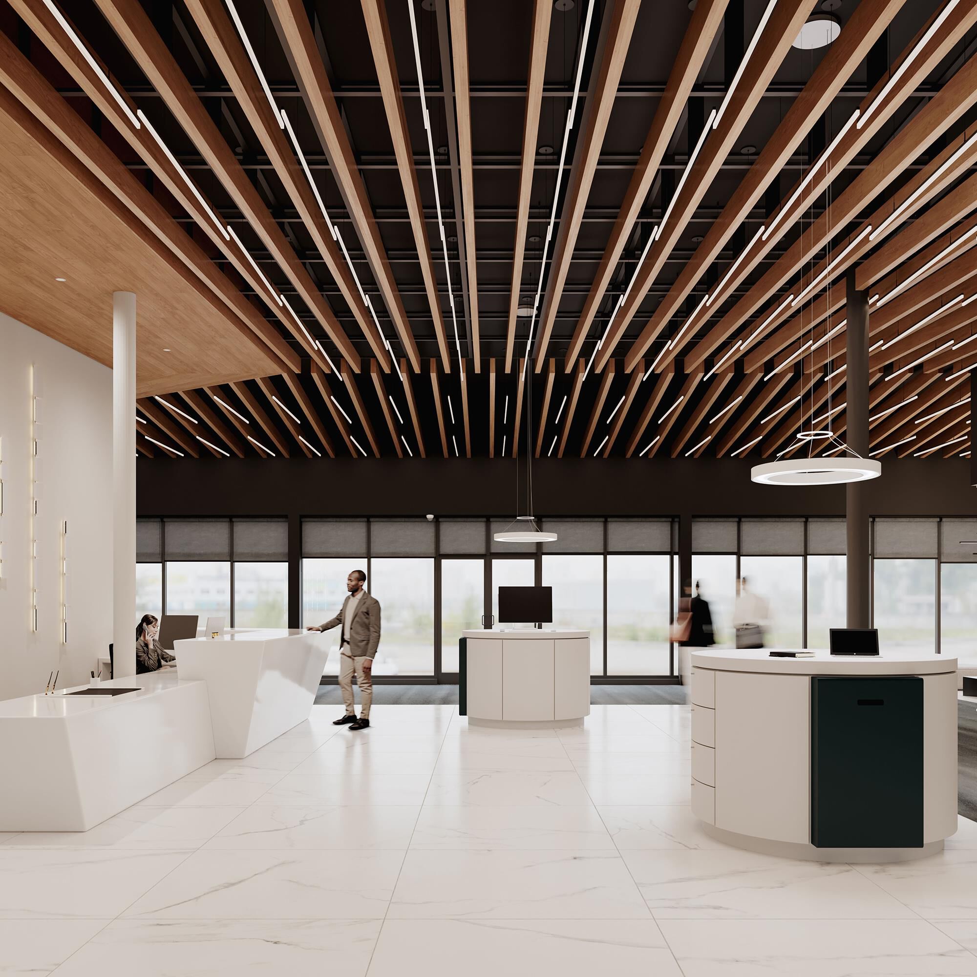 Stiletto 72 Inch Linear Suspension Light by SONNEMAN